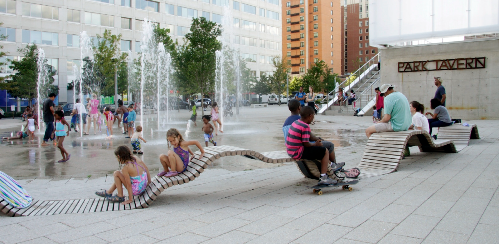 Canal Park Water feature Washington DC