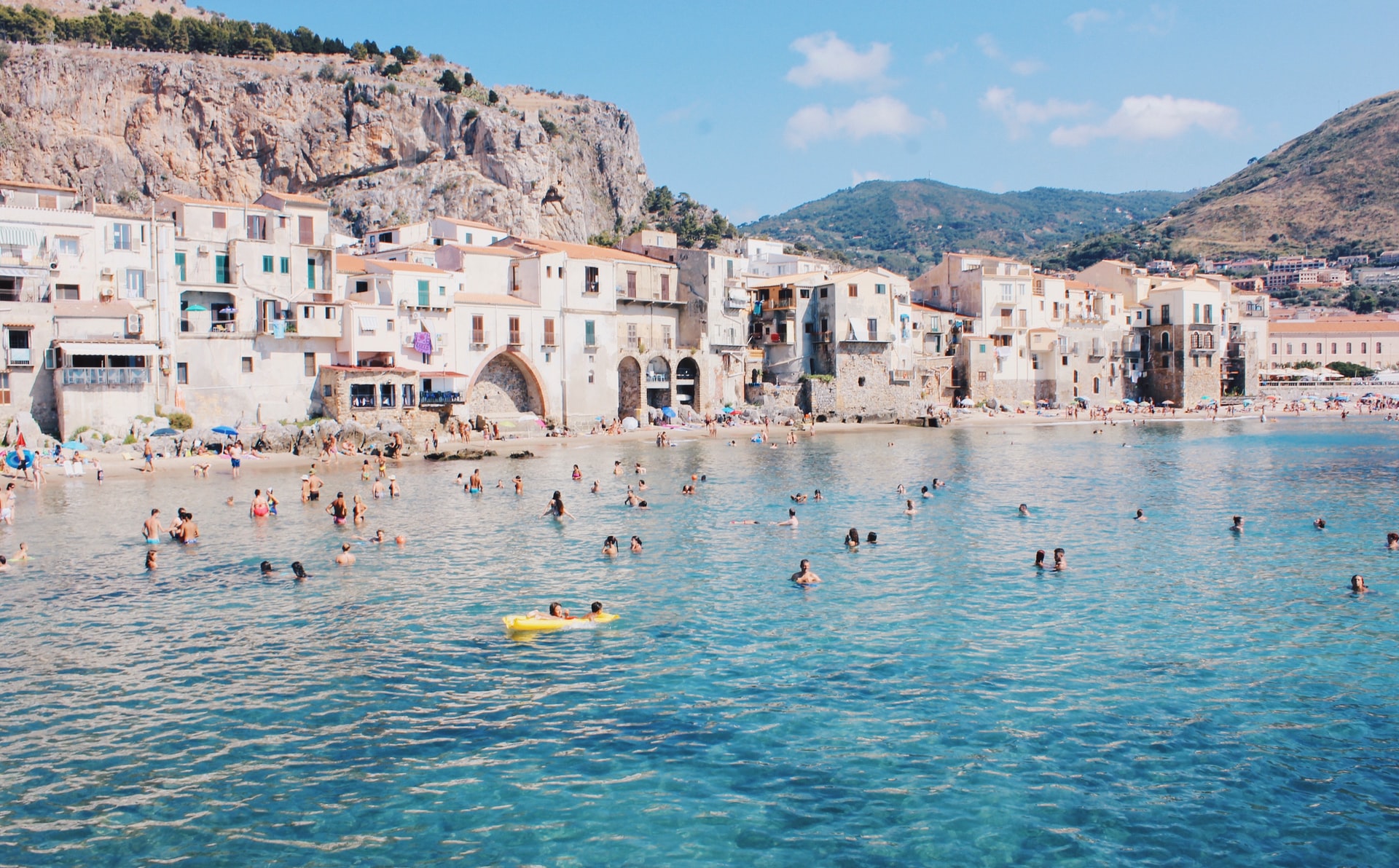 Cefalu Taormina Beach