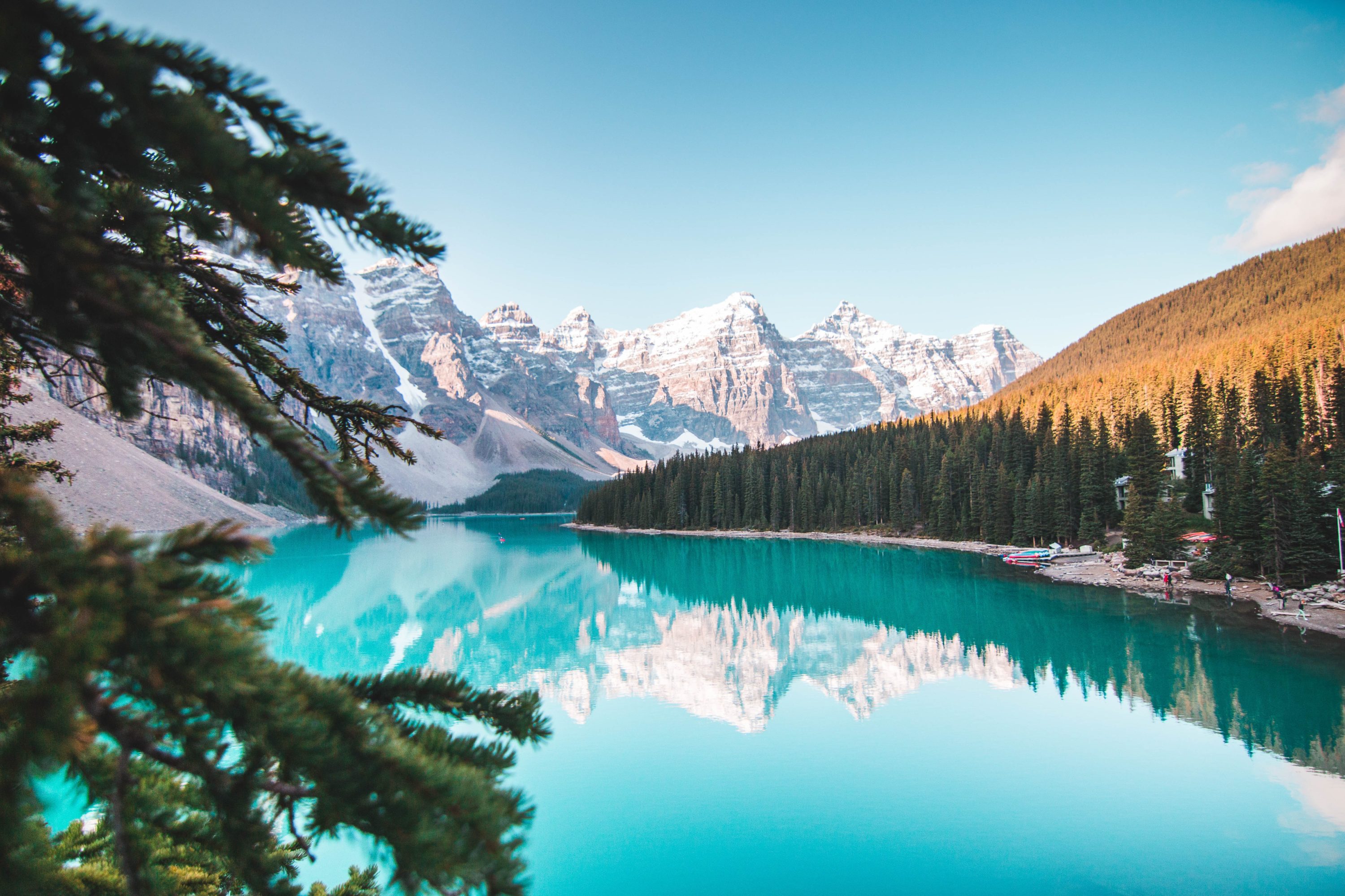 Lake Moraine Turquoise Waters