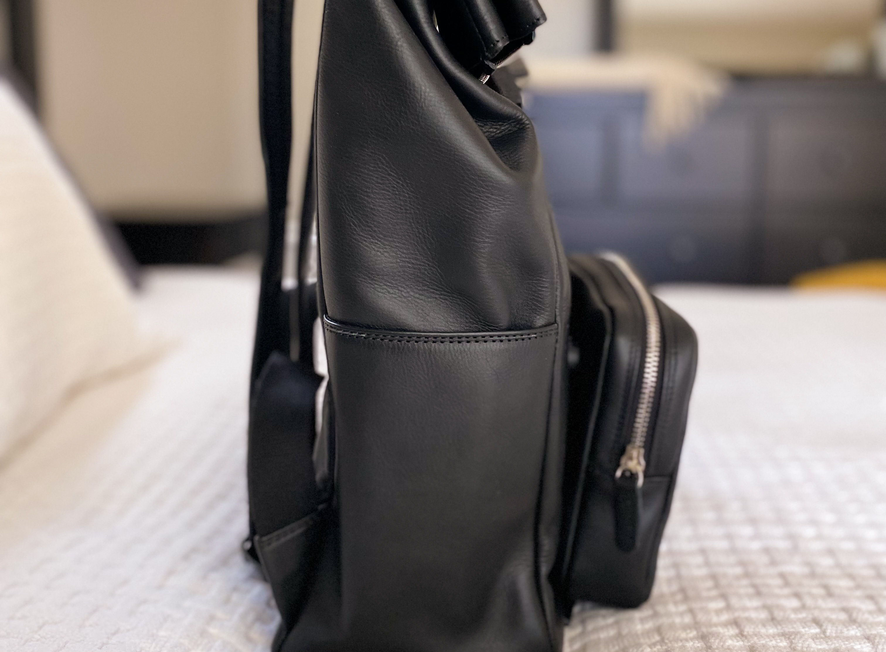 Leather Backpack Material