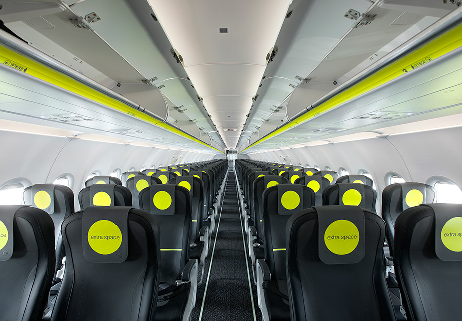 S7 Airlines economy class