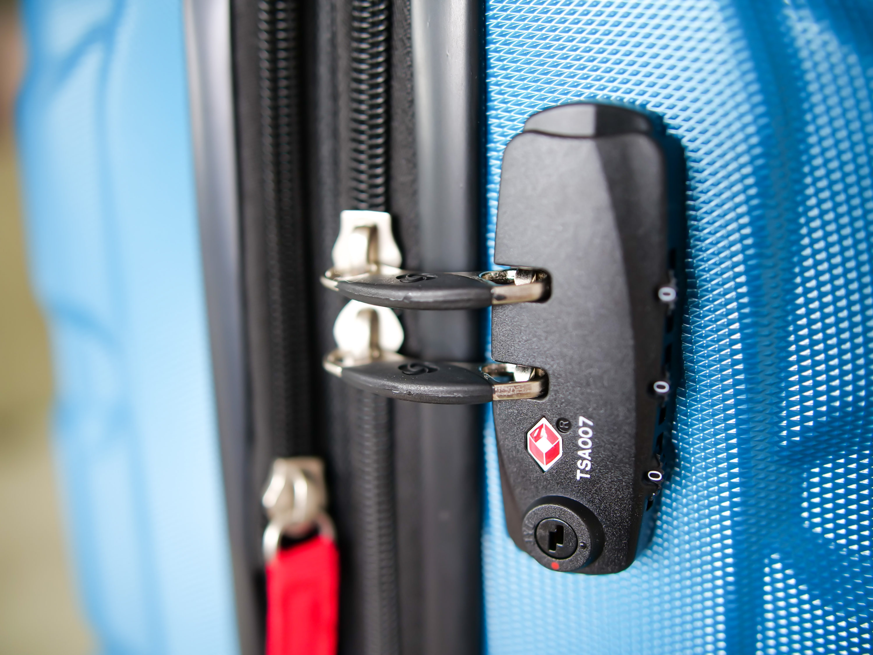 Samsonite TSA lock