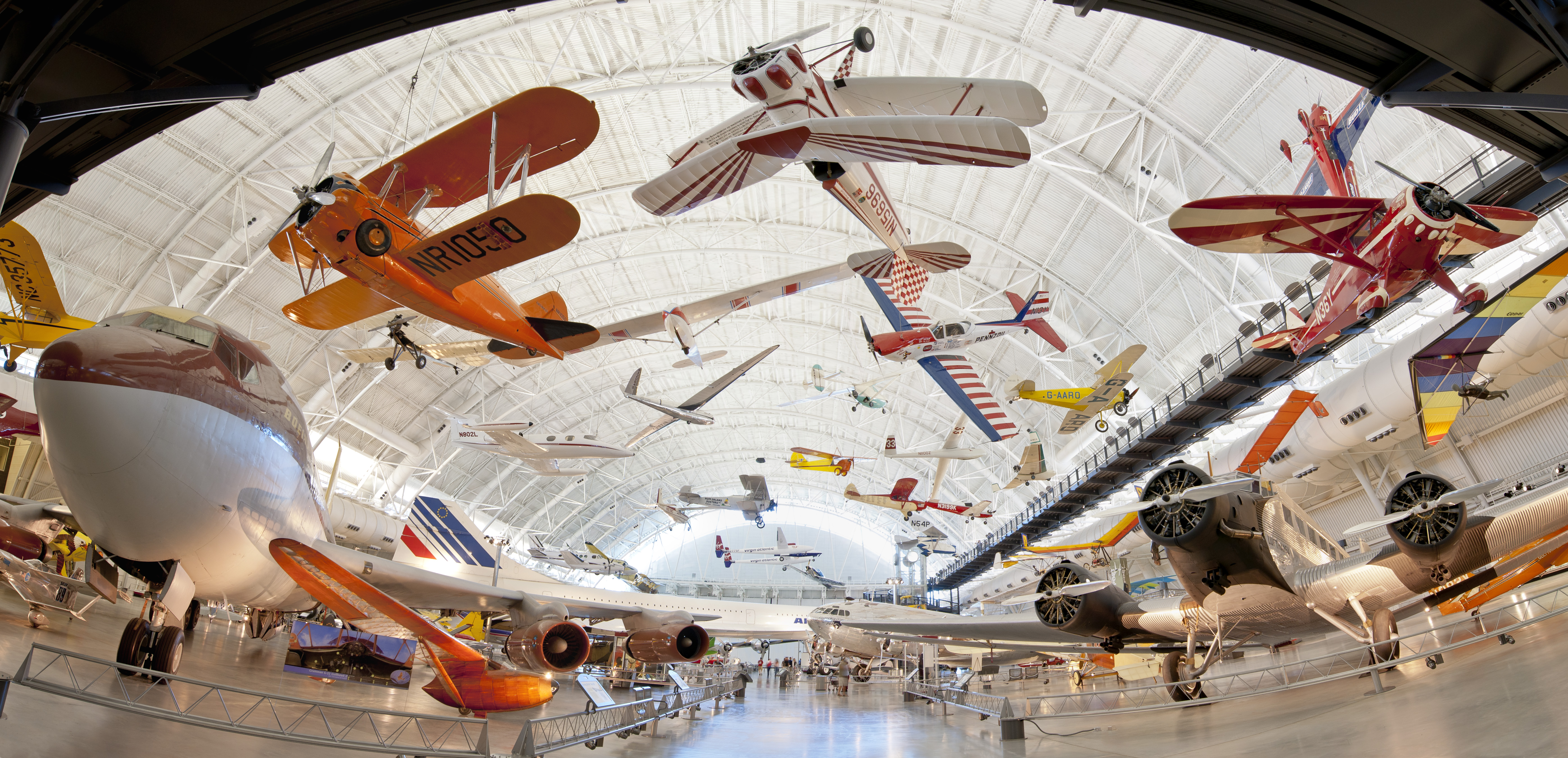 Smithsonian National Air and Space Museum Boeing Aviation Hanger Washington DC