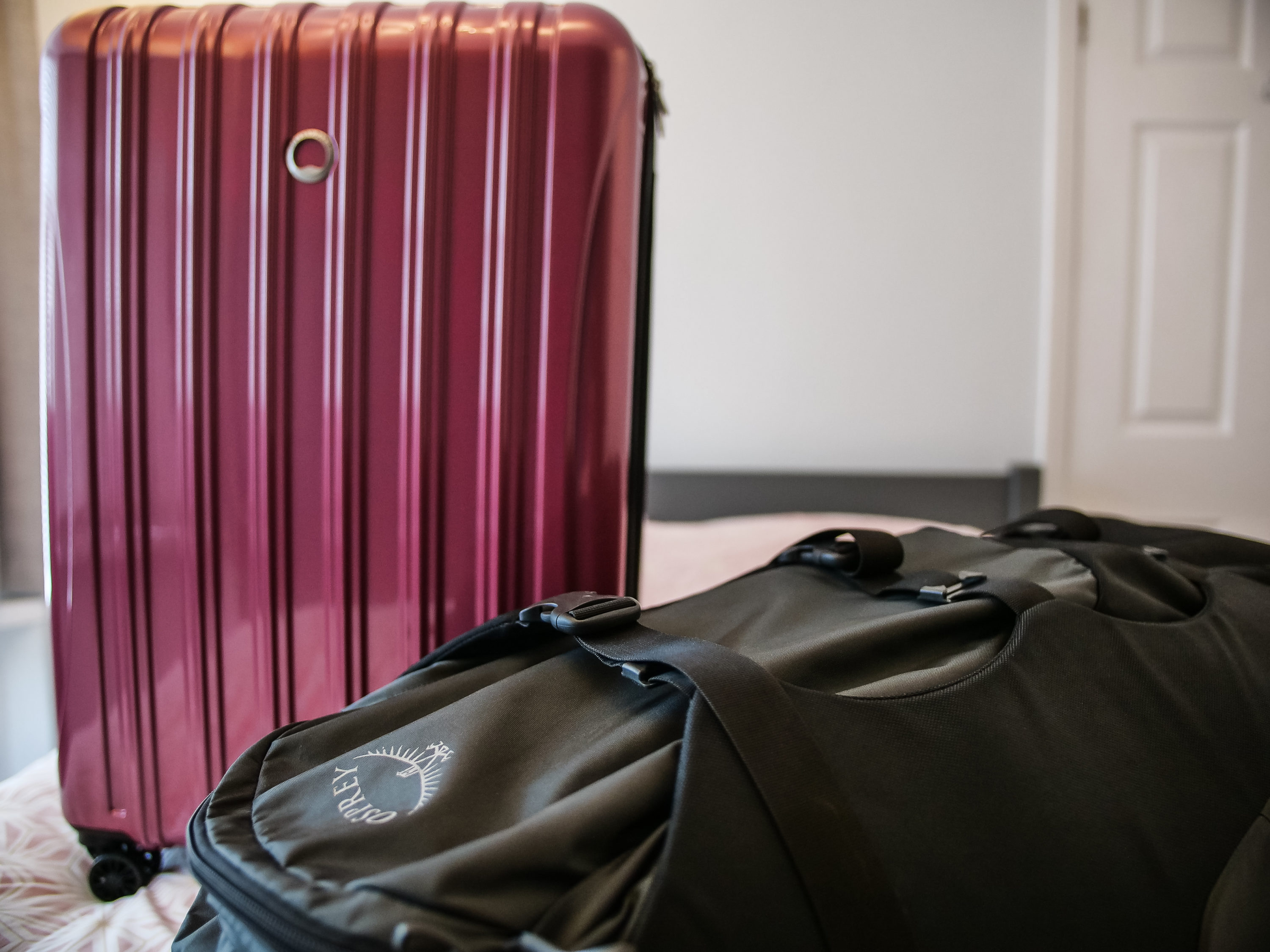 Soft or hardside luggage