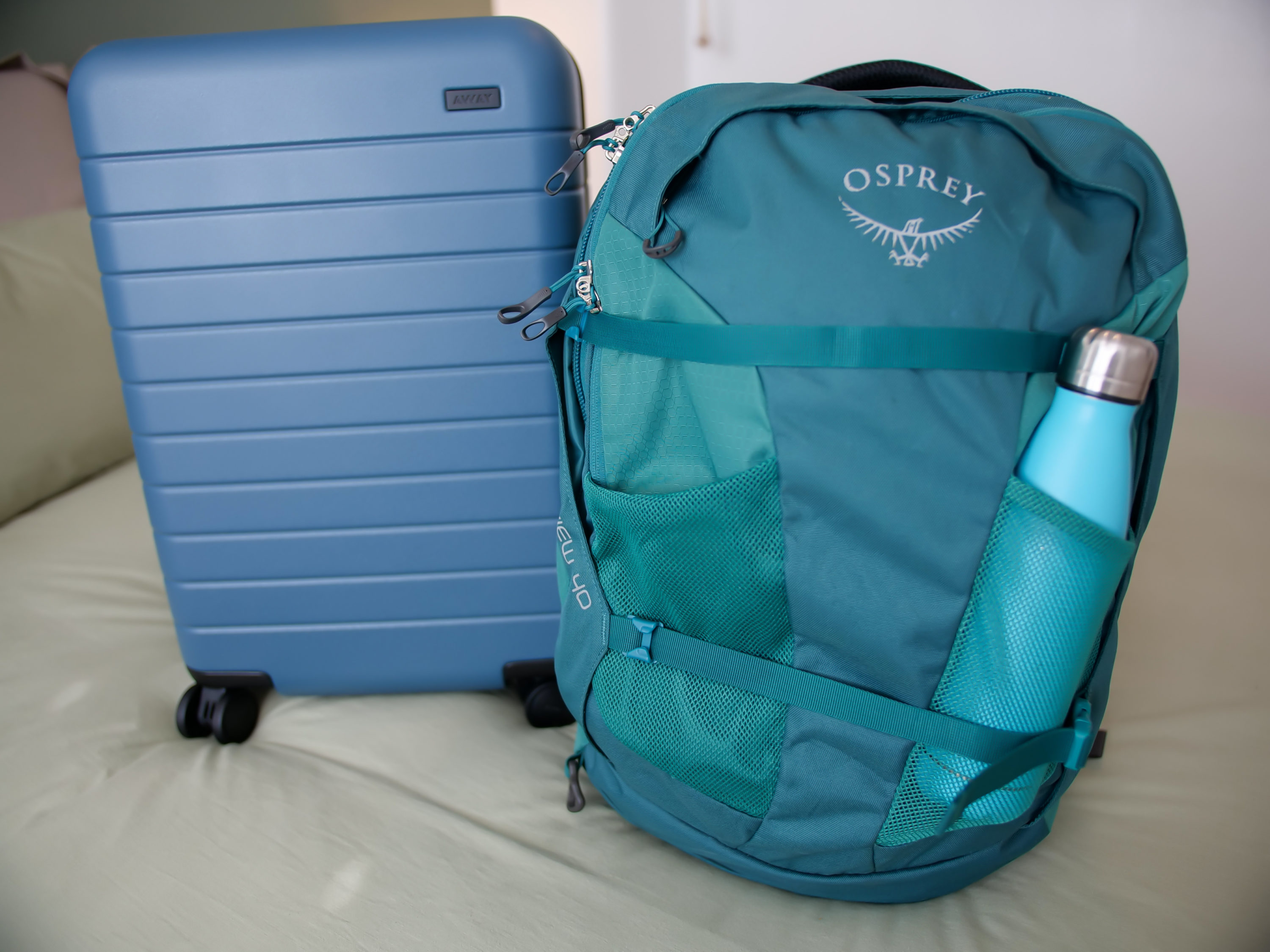 Suitcase or backpack