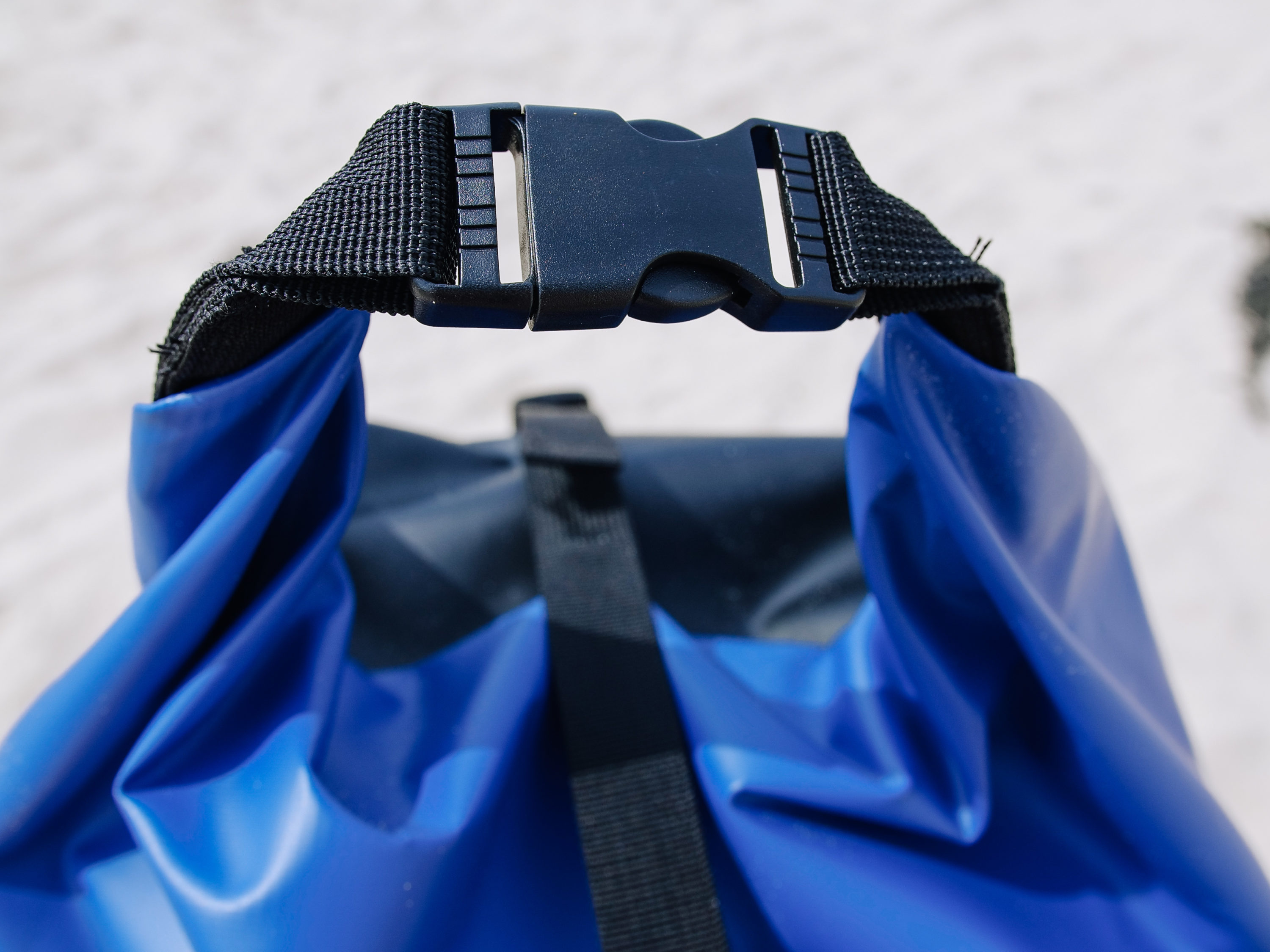 Waterproof bag handle