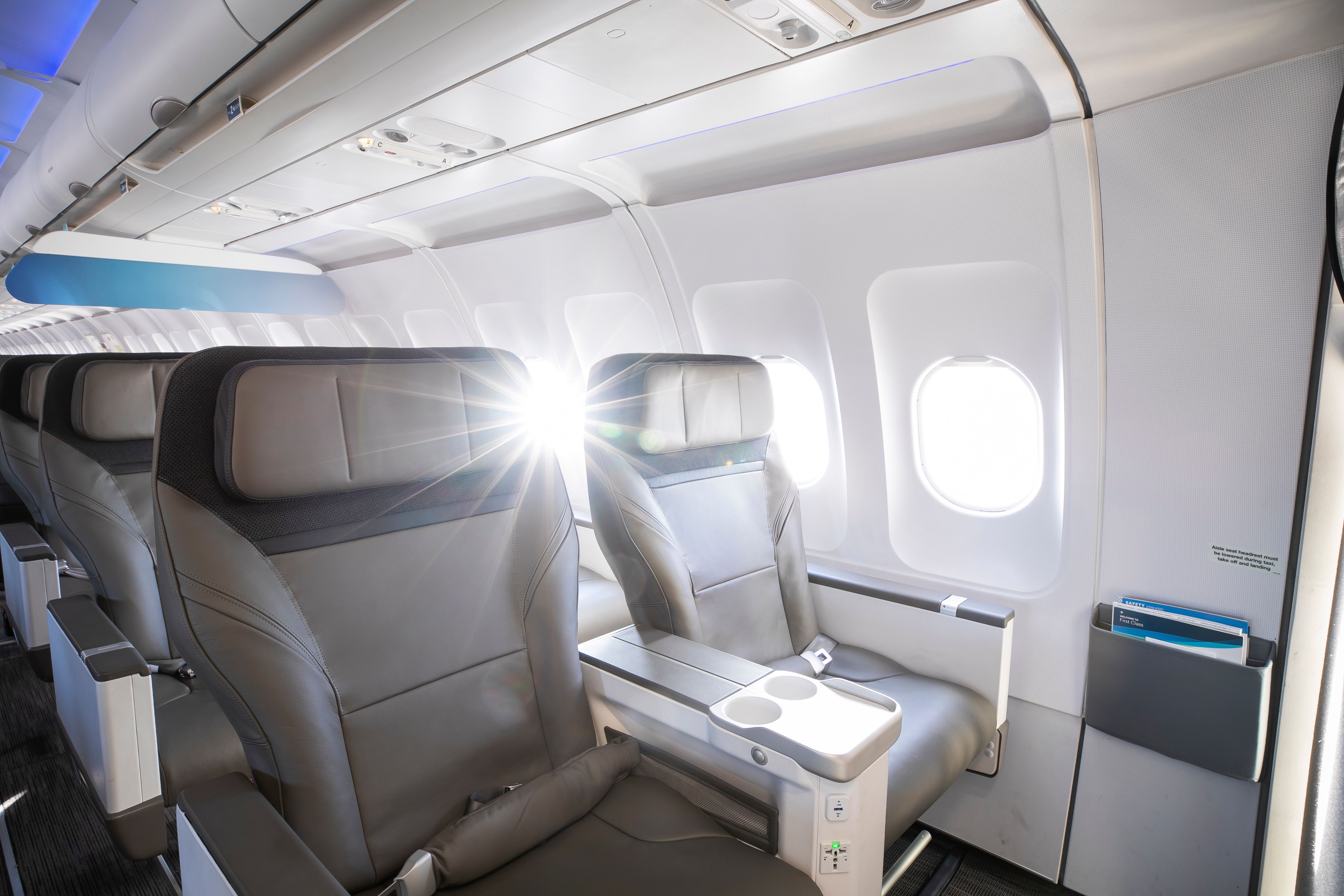 Alaska Airlines First Class