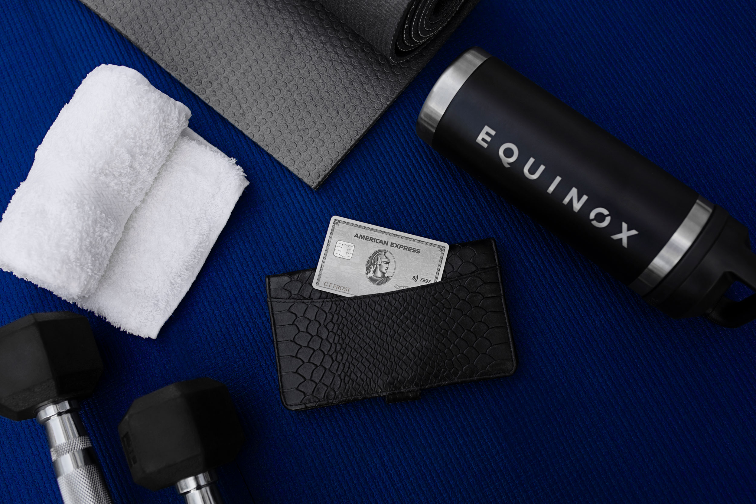Amex Platinum card at Equinox