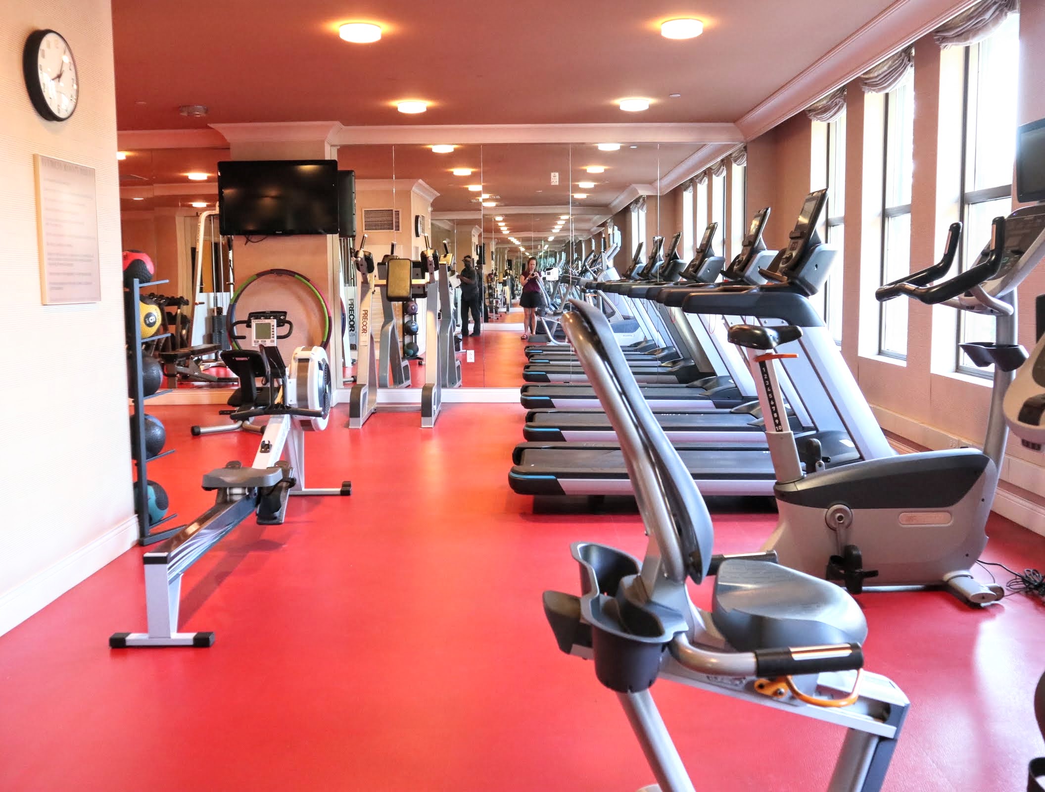 Gym at Kimpton Monaco Philadelphia