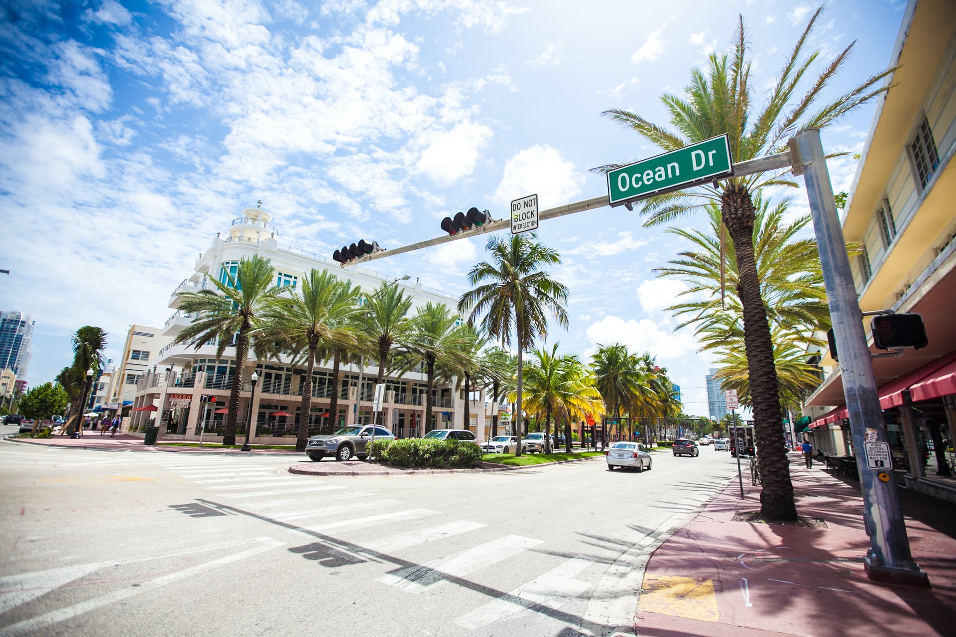 Ocean Drive Miami Beach Florida