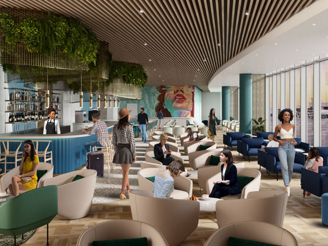 Plaza Premium Lounge MCO Rendering
