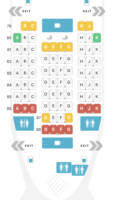QF A380 Y Layout 2