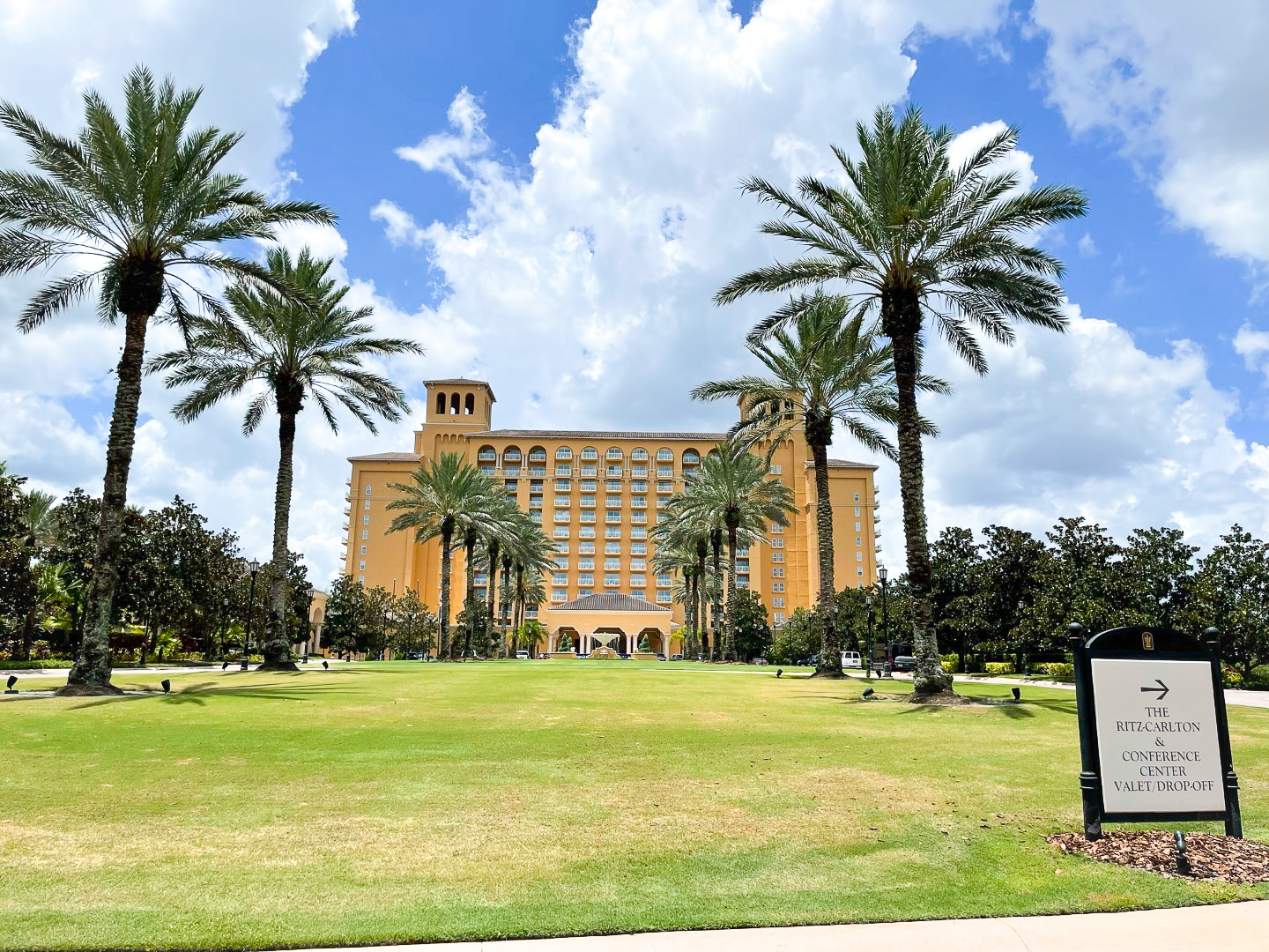 Ritz Carlton Orlando Grande Lakes Front
