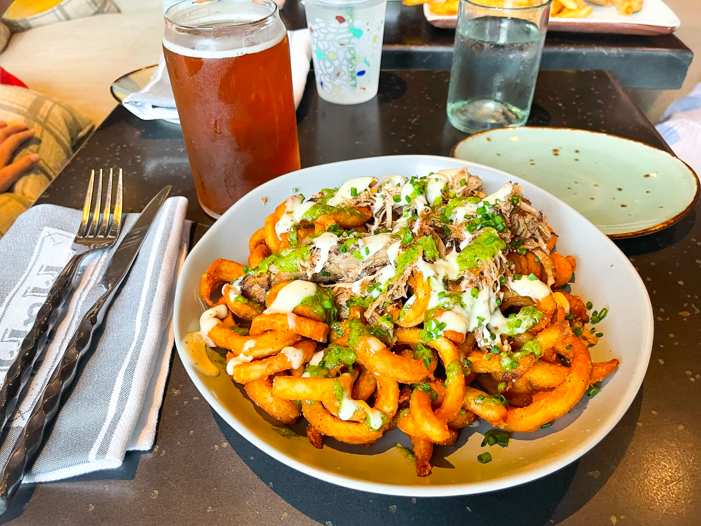 Ritz Carlton Orlando Grande Lakes Highball and Harvest French Fries