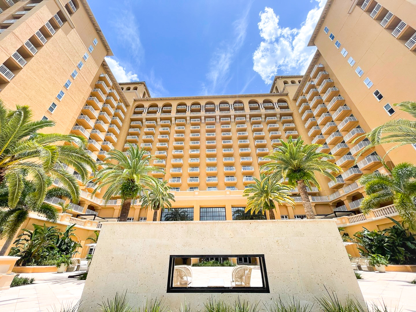 Ritz Carlton Orlando Grande Lakes View from the Back