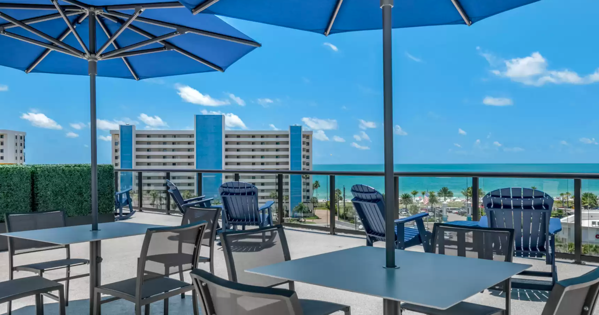 Rooftop deck at Cambria Hotel St Petersburg Maderia