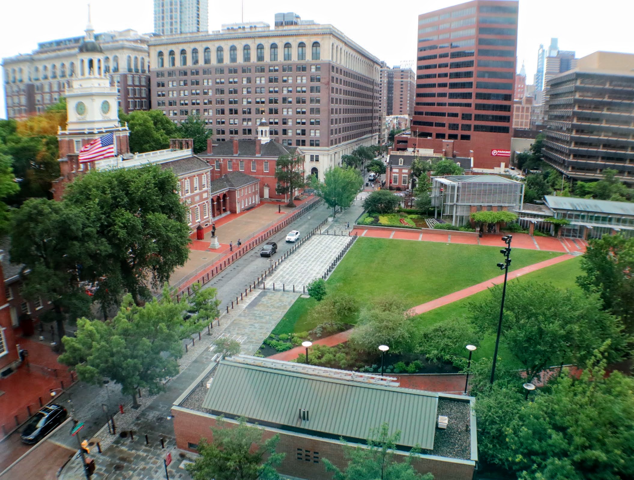 View from room 705 at Kimpton Philadelphia