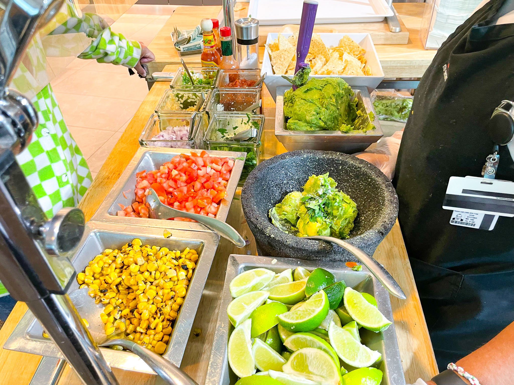 Admirals Club Miami International Airport Guacamole