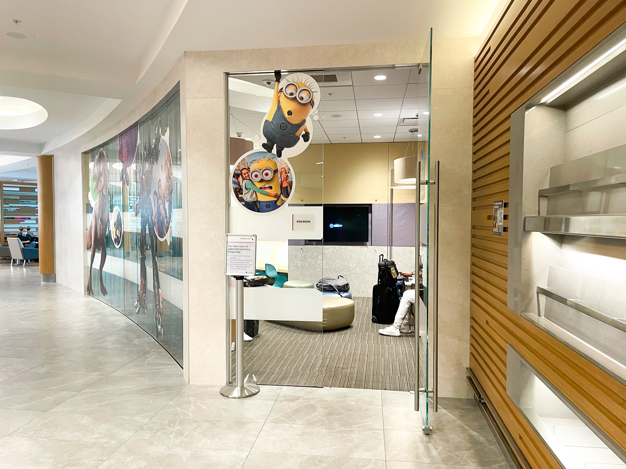 Admirals Club Miami International Airport Kids Room