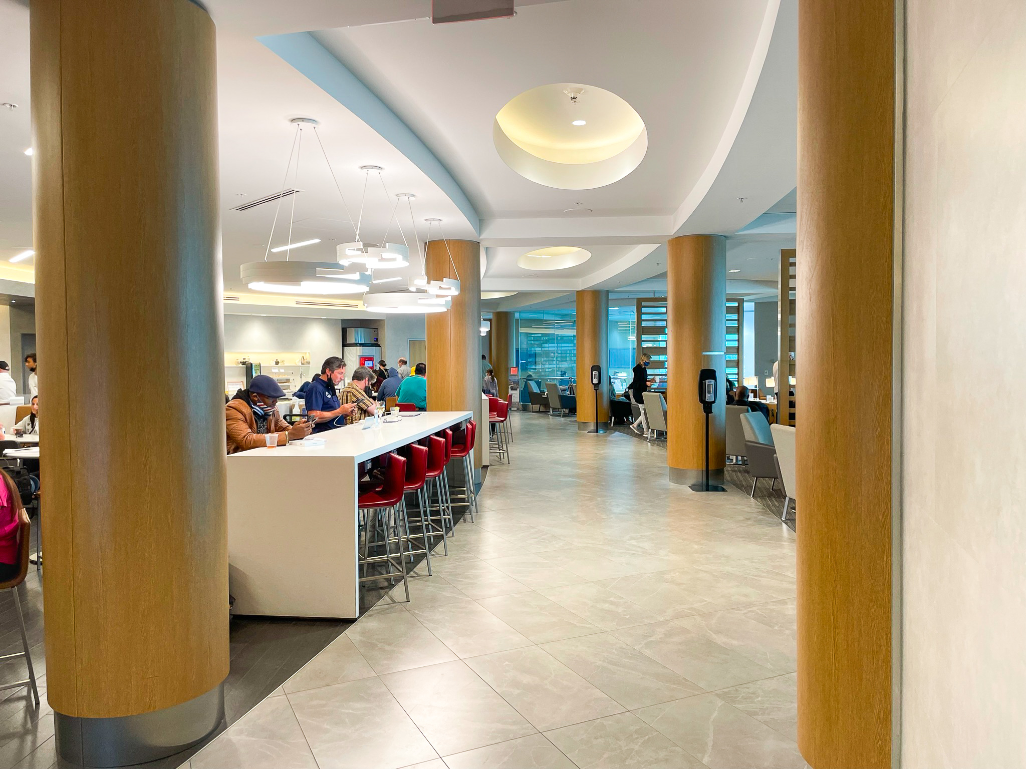 Admirals Club Miami International Airport Main area