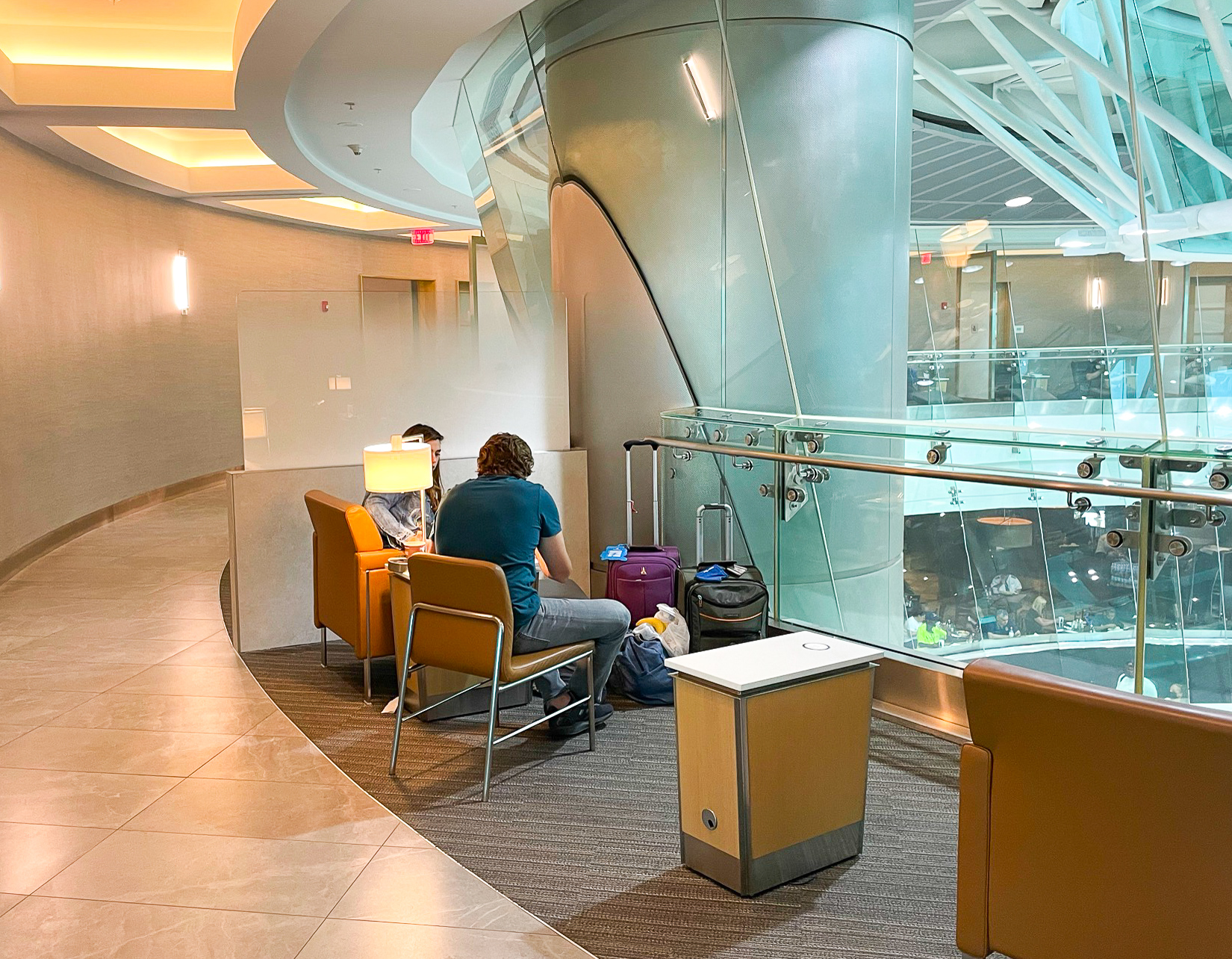 Admirals Club Miami International Airport Private Seating