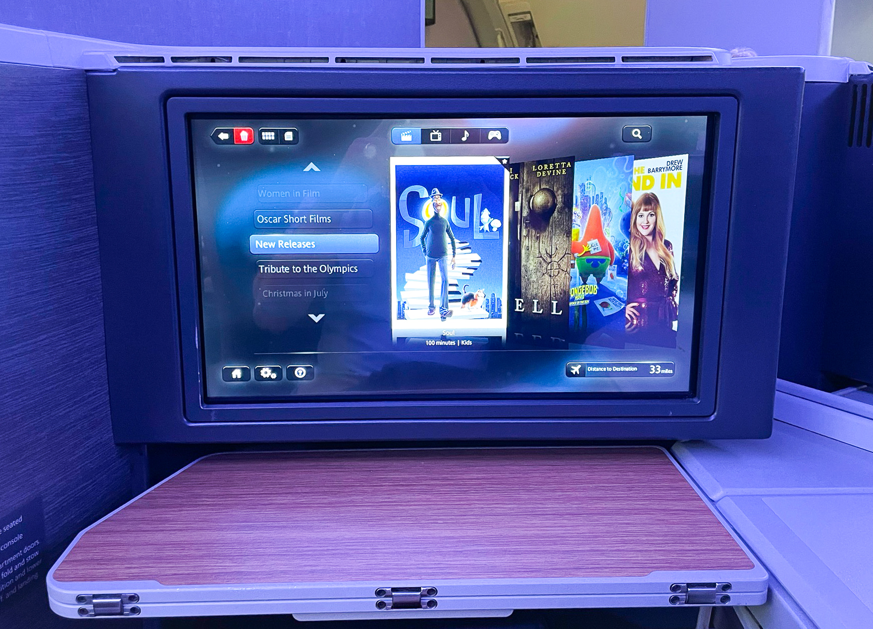American Airlines First Flagship Business Class Miami to Boston IFE