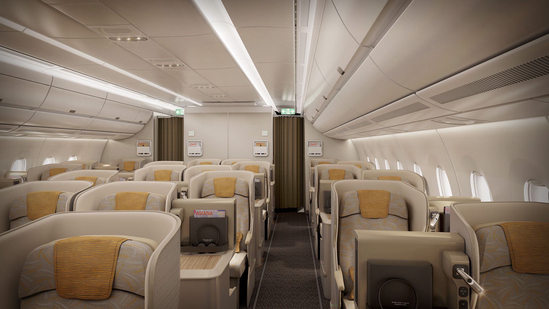 Asiana Airlines business class