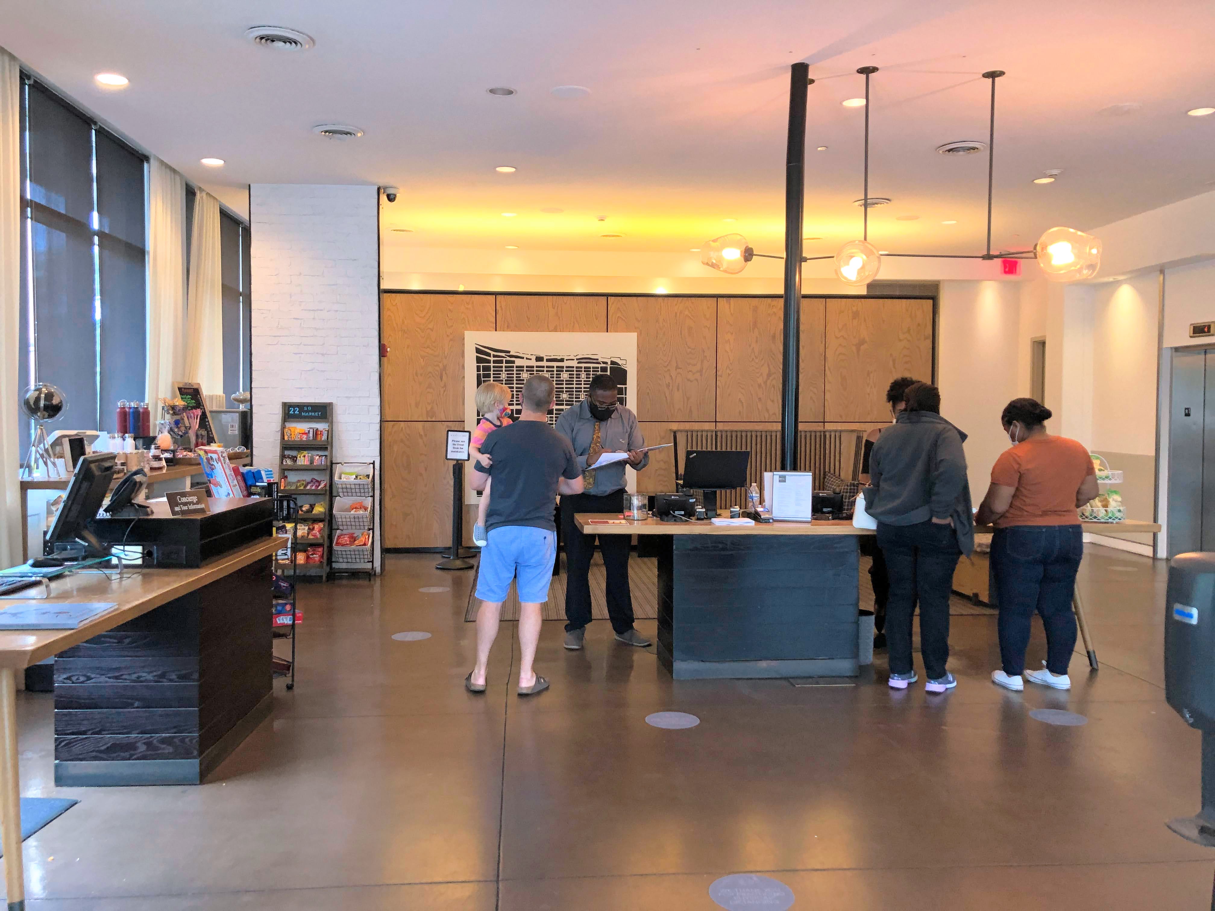 Lobby at Andaz Savannah