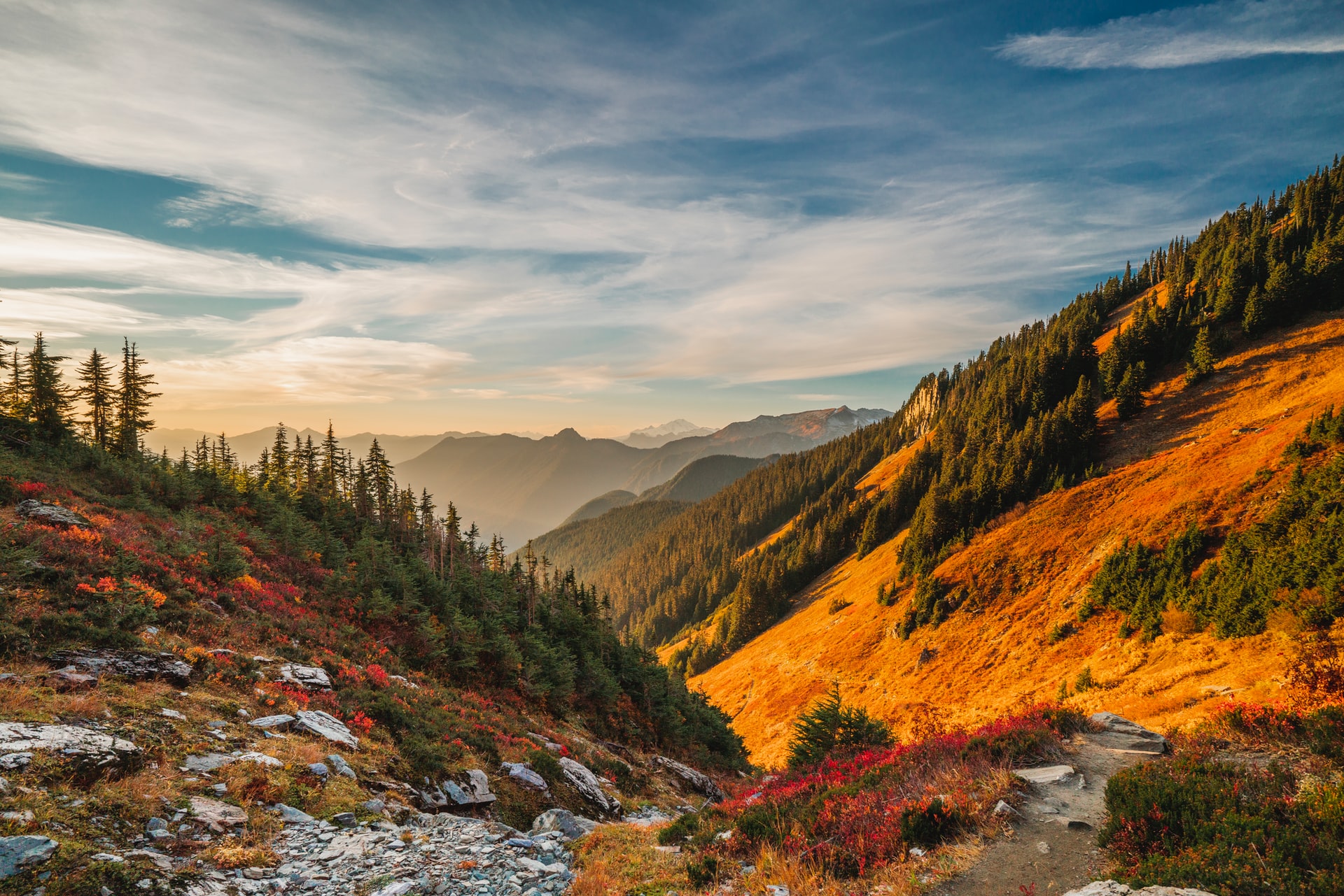 Mount Baker in the Cascade Mountains in Washington State 