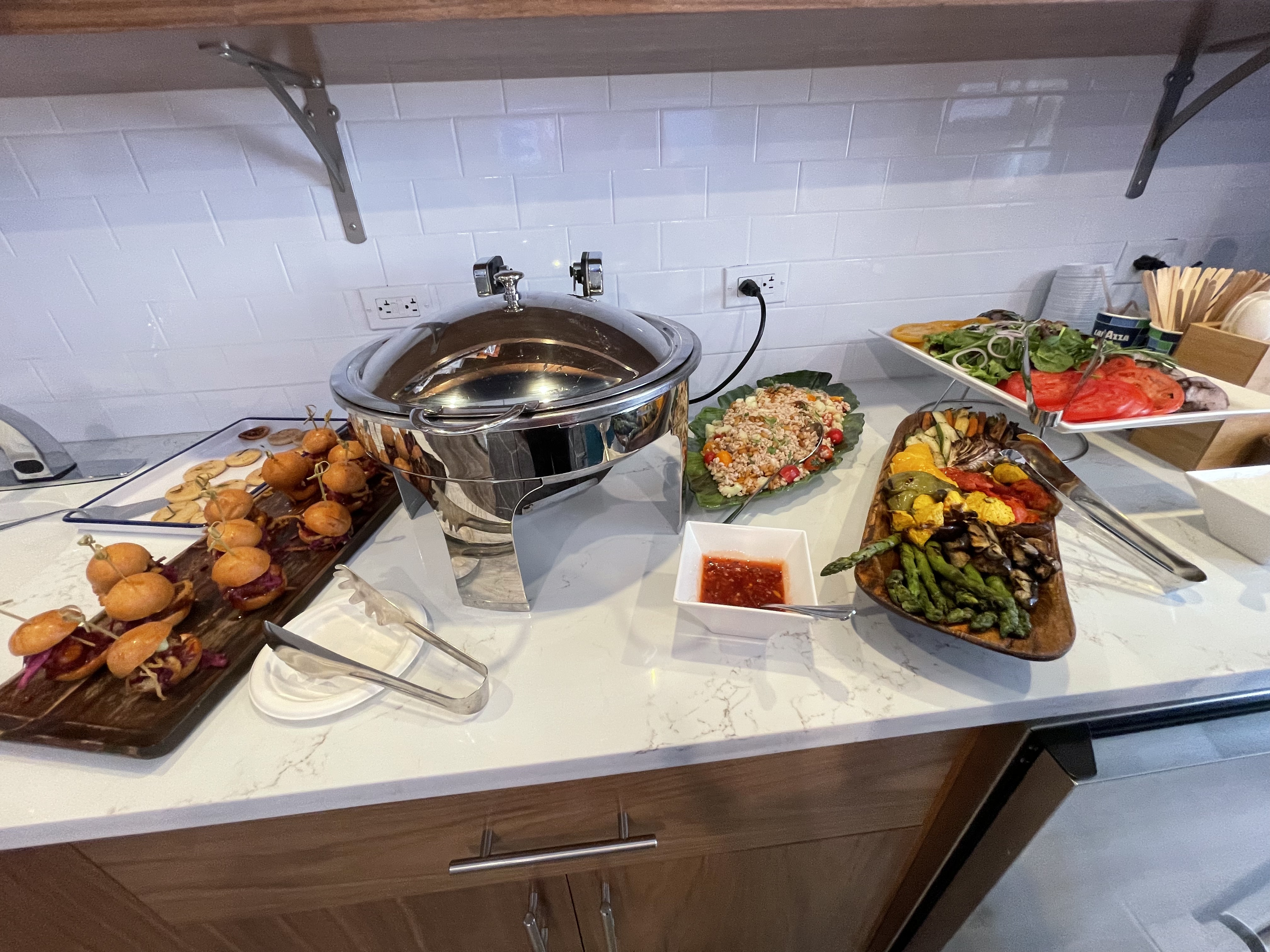 Amex US Open Suite Hot Food