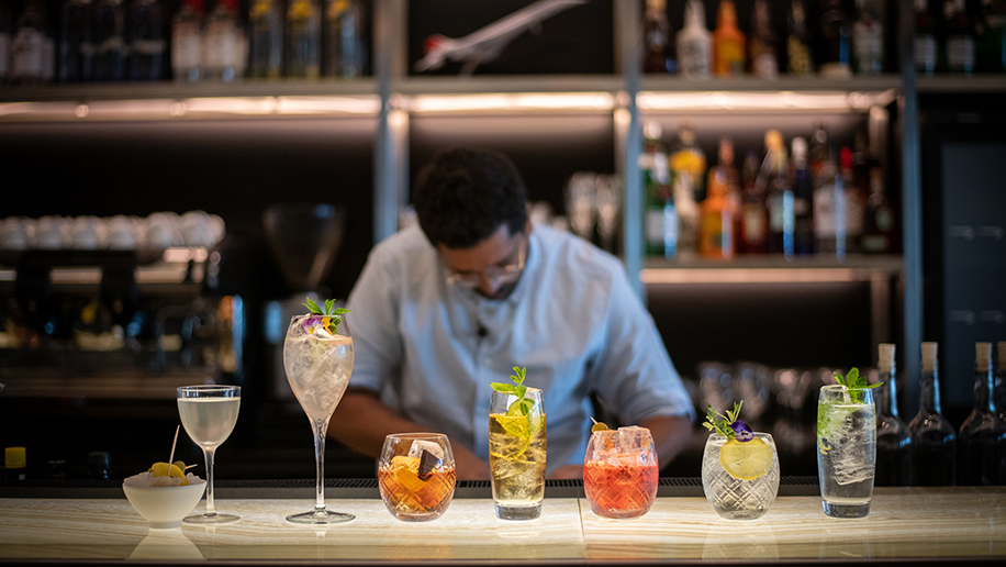 British Airways Mr Lyan cocktails