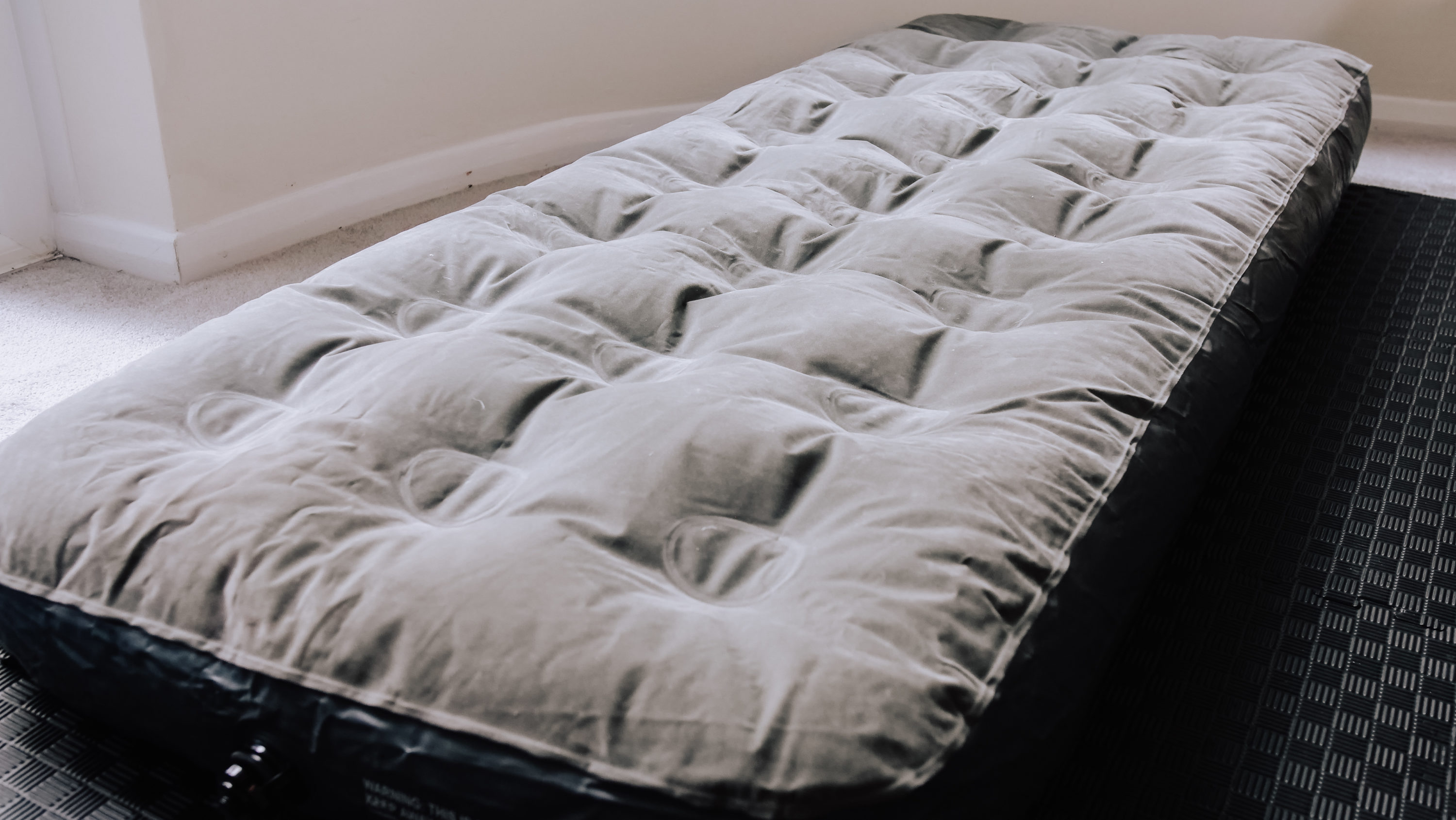 Camping bed size