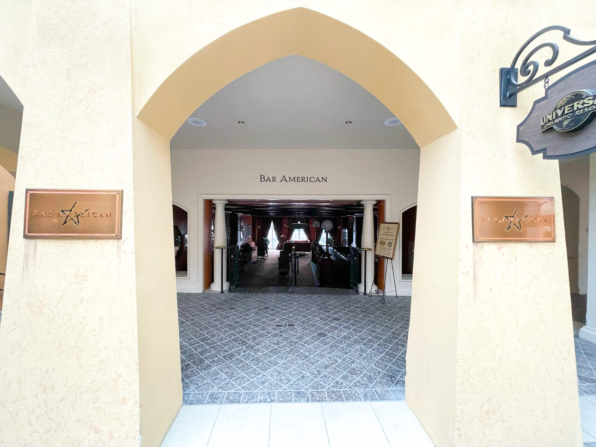 Loews Portofino Bay Orlando Bar American entrance