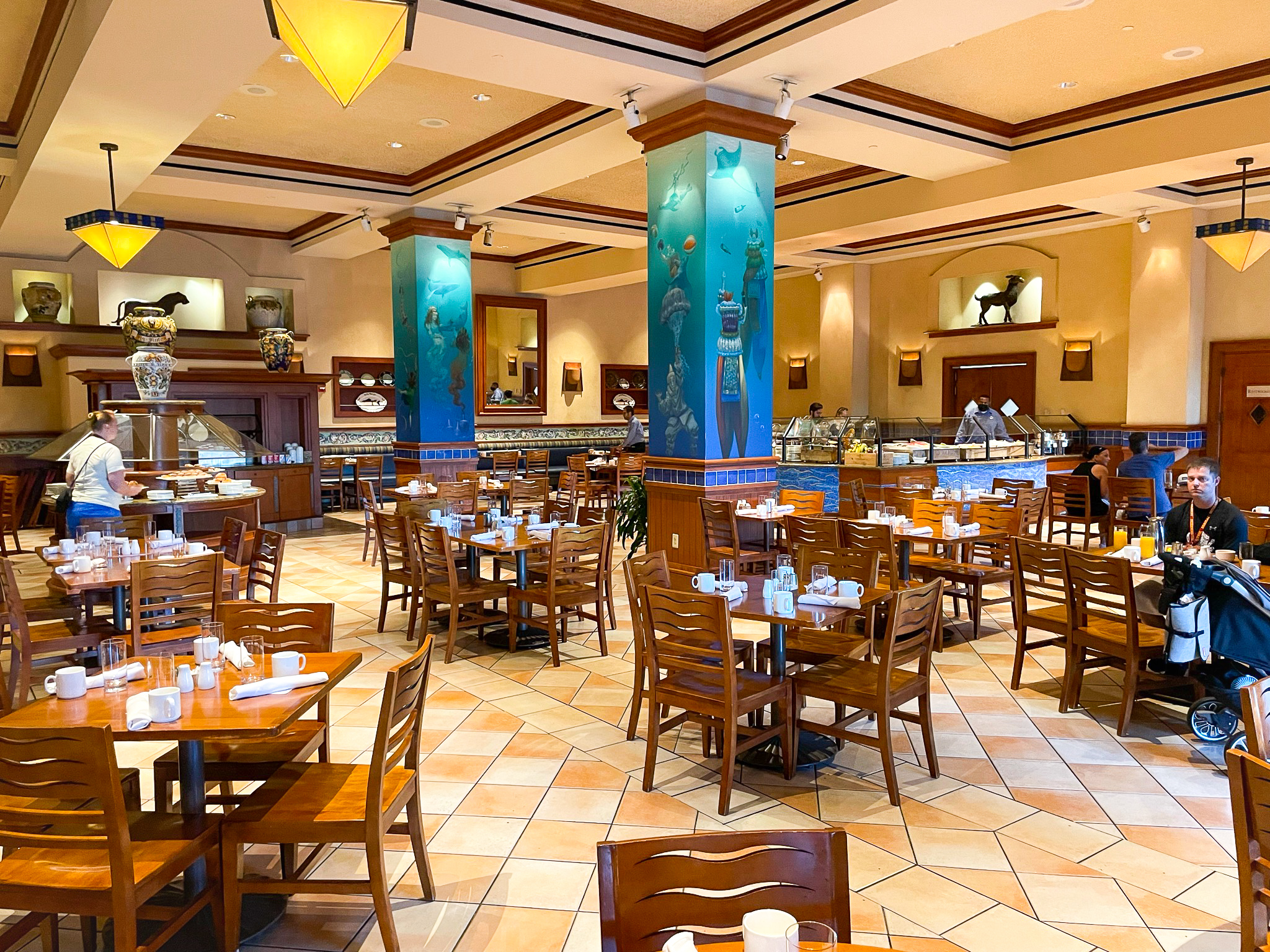 Loews Portofino Bay Orlando Breakfast dining room