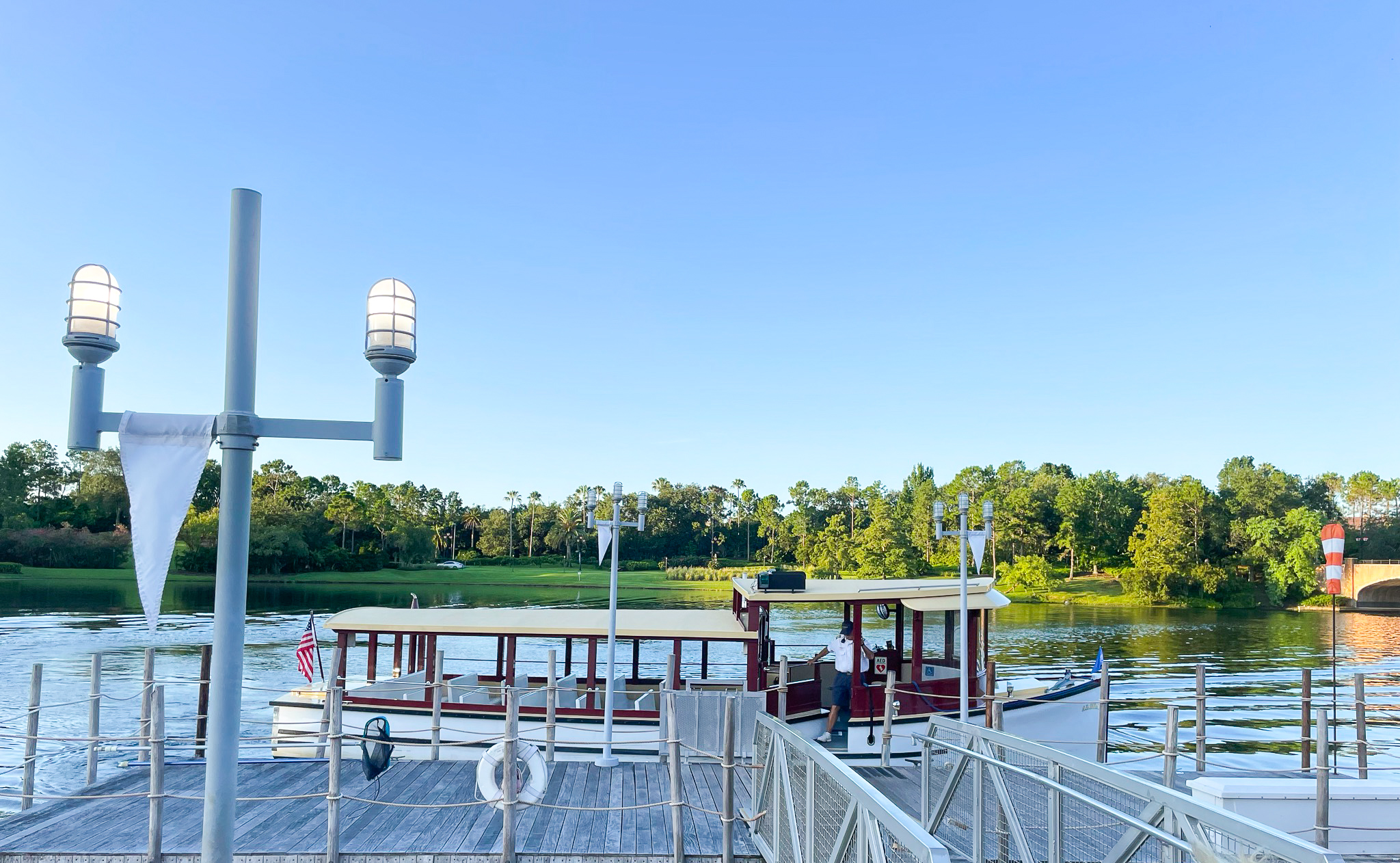 Loews Portofino Bay Orlando Harbor shuttle boat