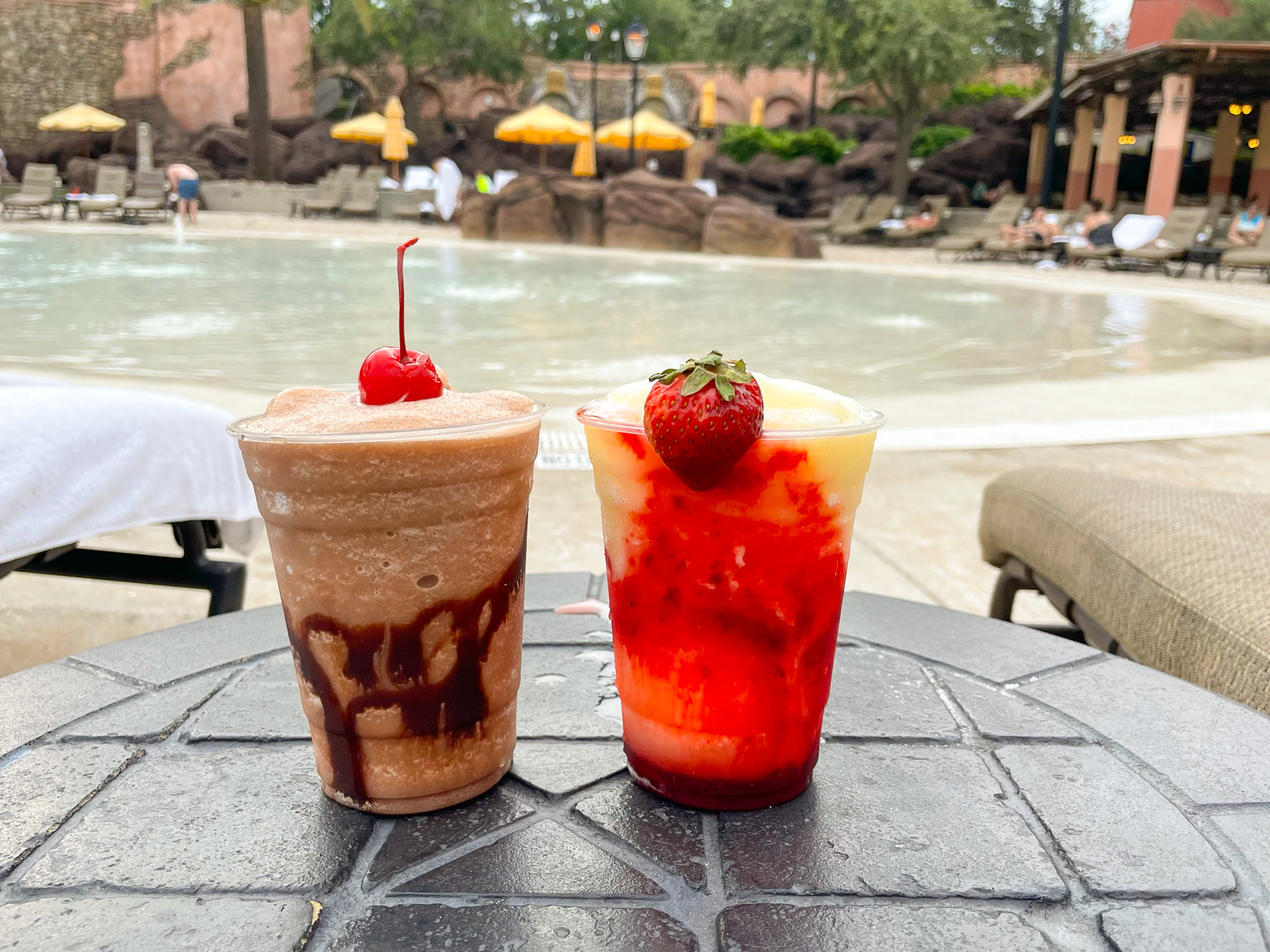 Loews Portofino Bay Orlando frozen drinks