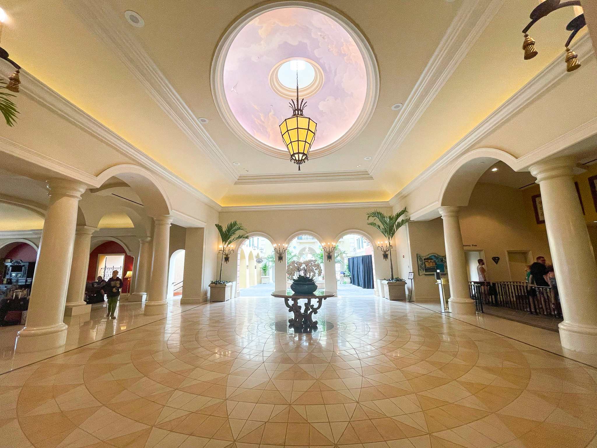 Loews Portofino Bay Orlando lobby