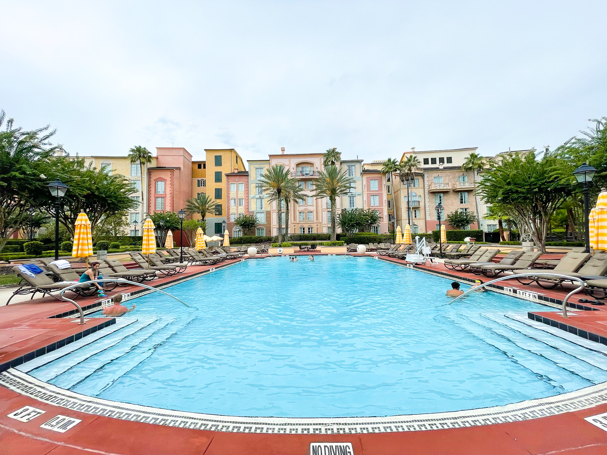 Loews Portofino Bay Orlando quiet pool