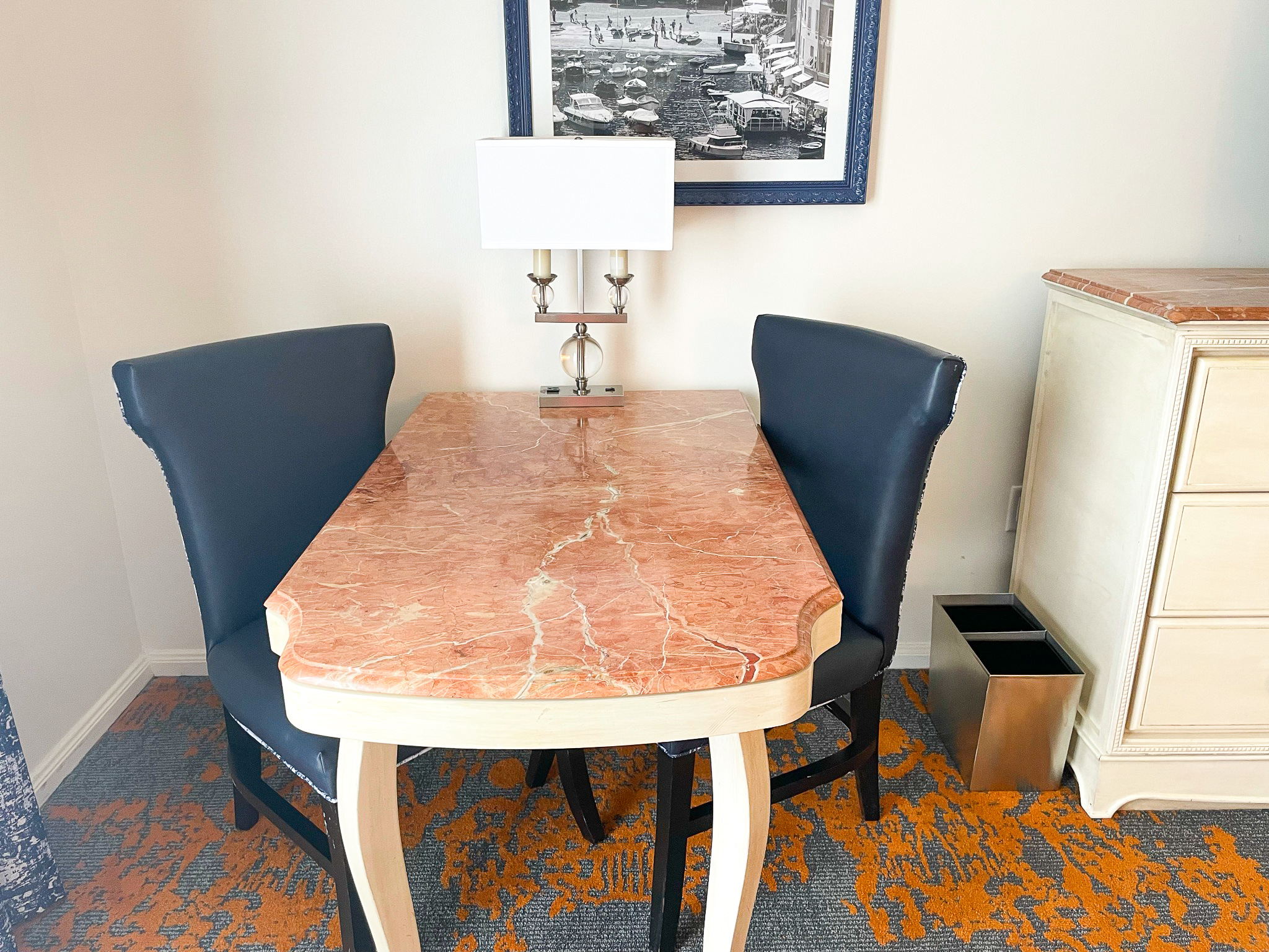 Loews Portofino Bay Orlando room desk