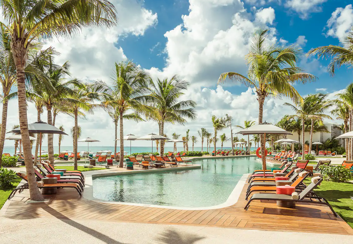 Pool at Andaz Mayakoba Resort Riviera Maya Pool at Andaz Mayakoba Resort Riviera Maya