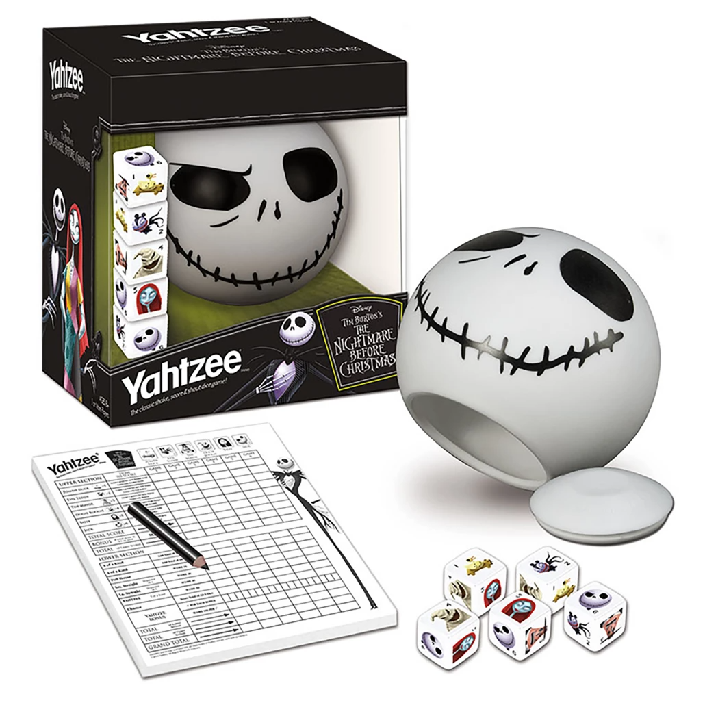 Tim Burtons The Nightmare Before Christmas Yahtzee