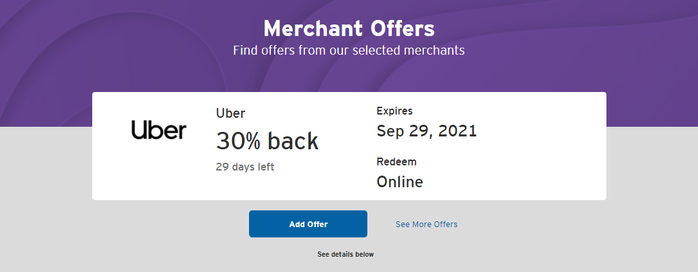 Uber Citi Offer