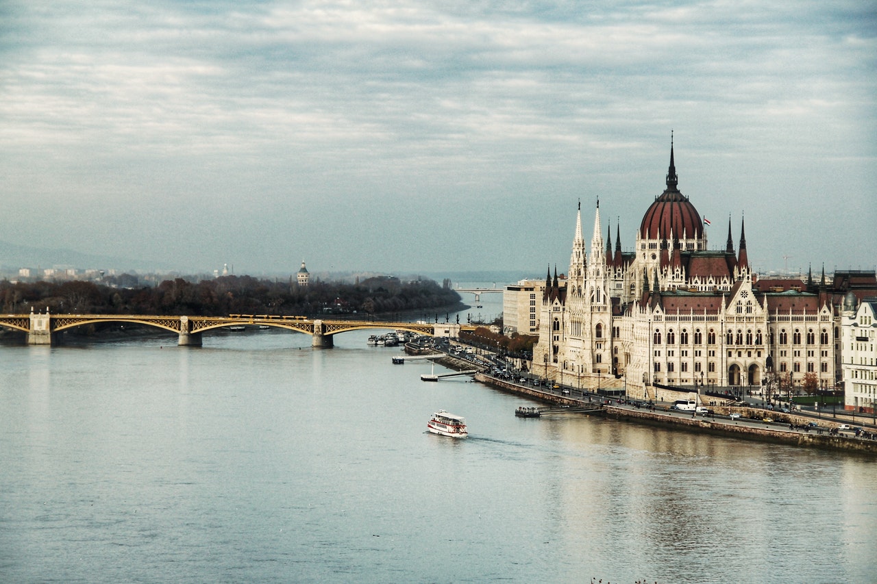 Budapest Hungary Parliament Building
