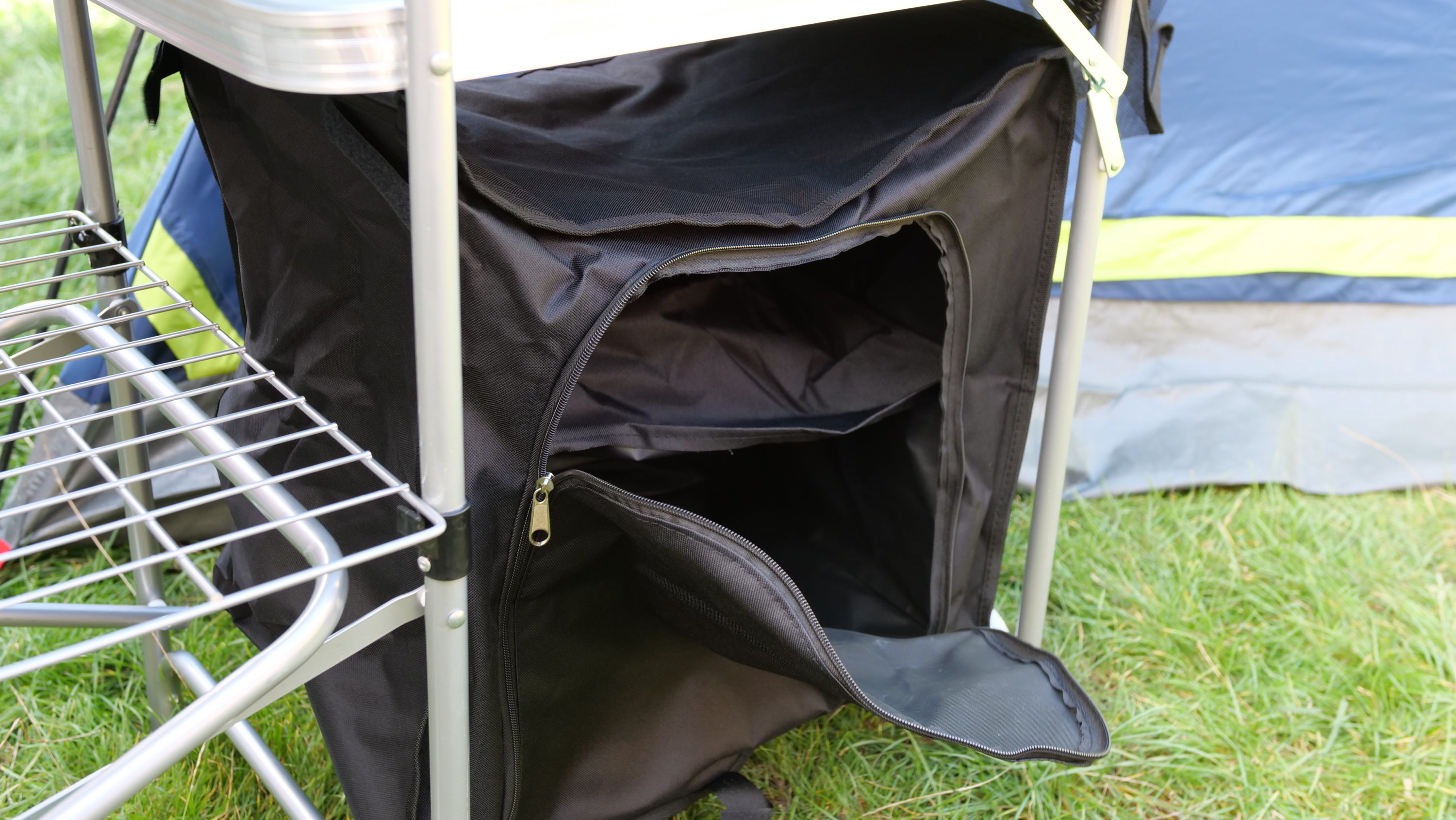 Camping Kitchen Organization