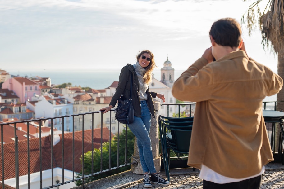 Couple Traveling