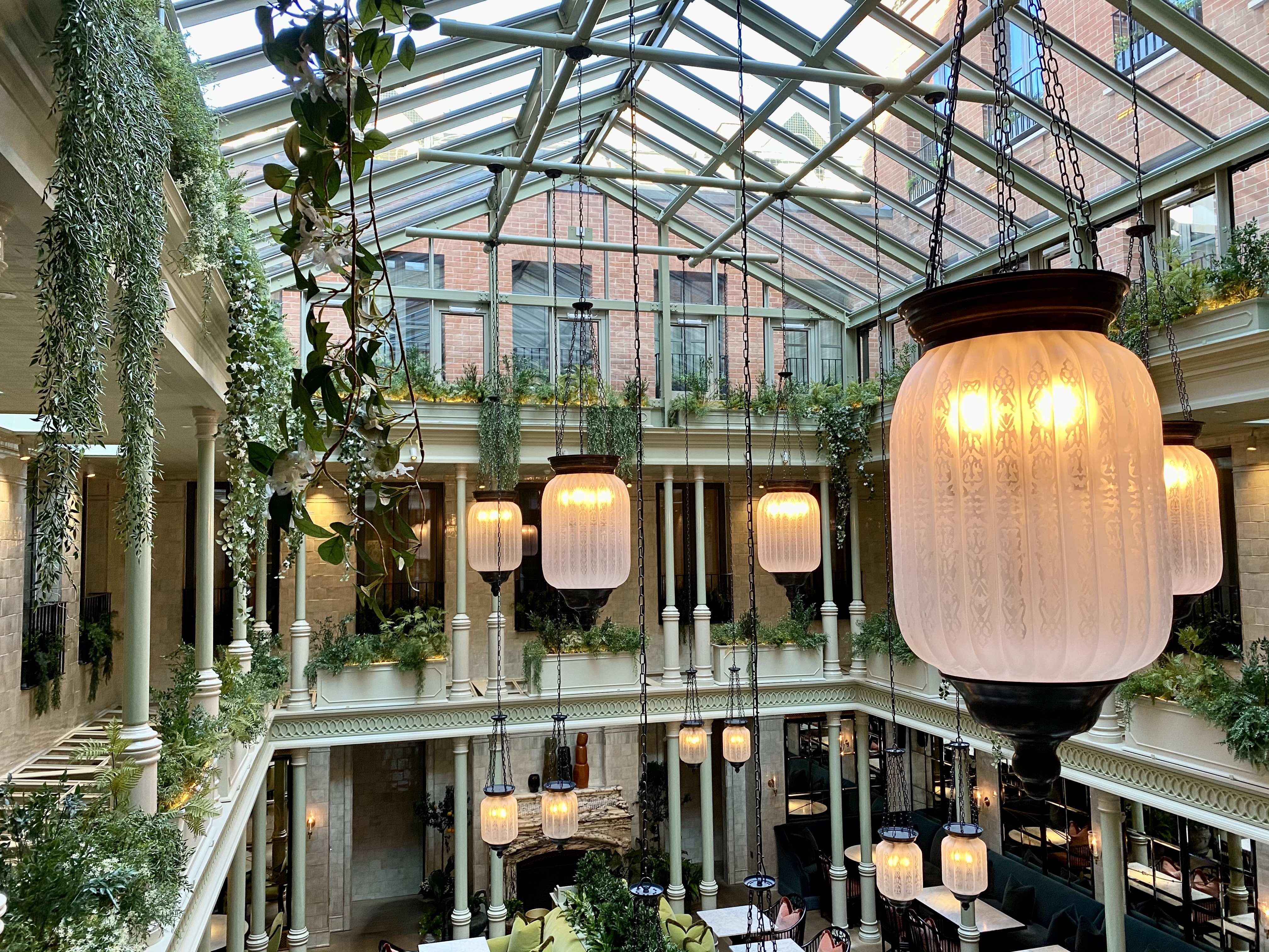 The NoMad London The Atrium by day