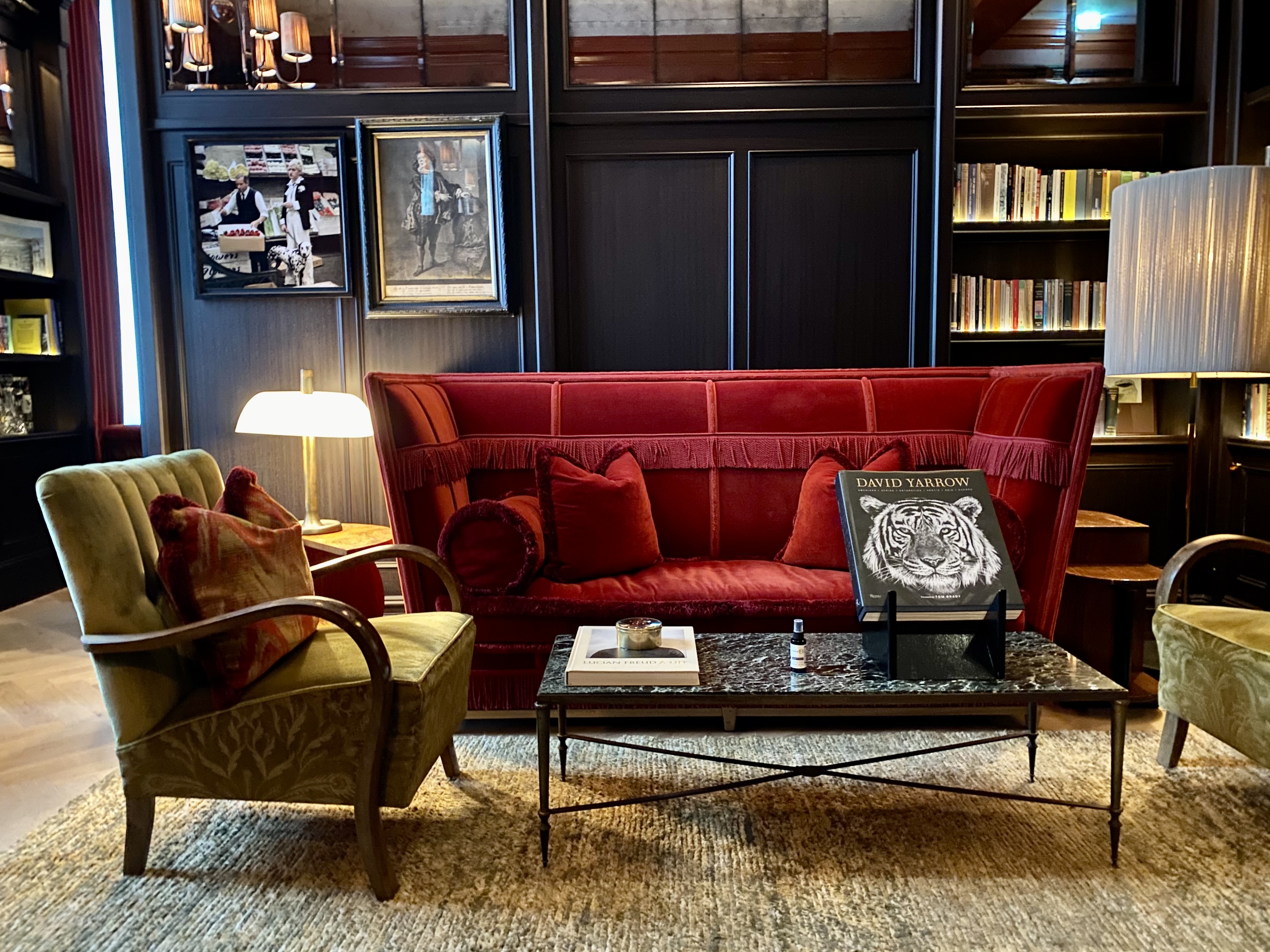 The NoMad London The NoMad London lobby seating area