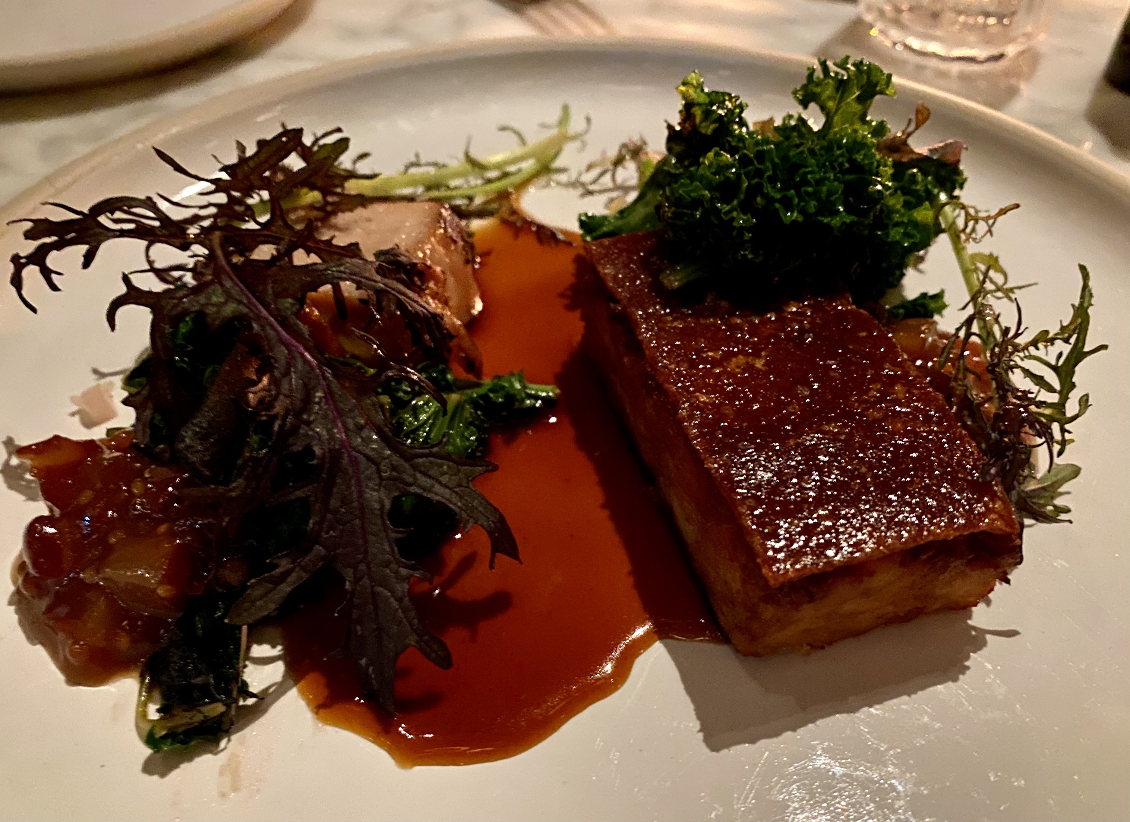 The NoMad London restaurant's suckling pig
