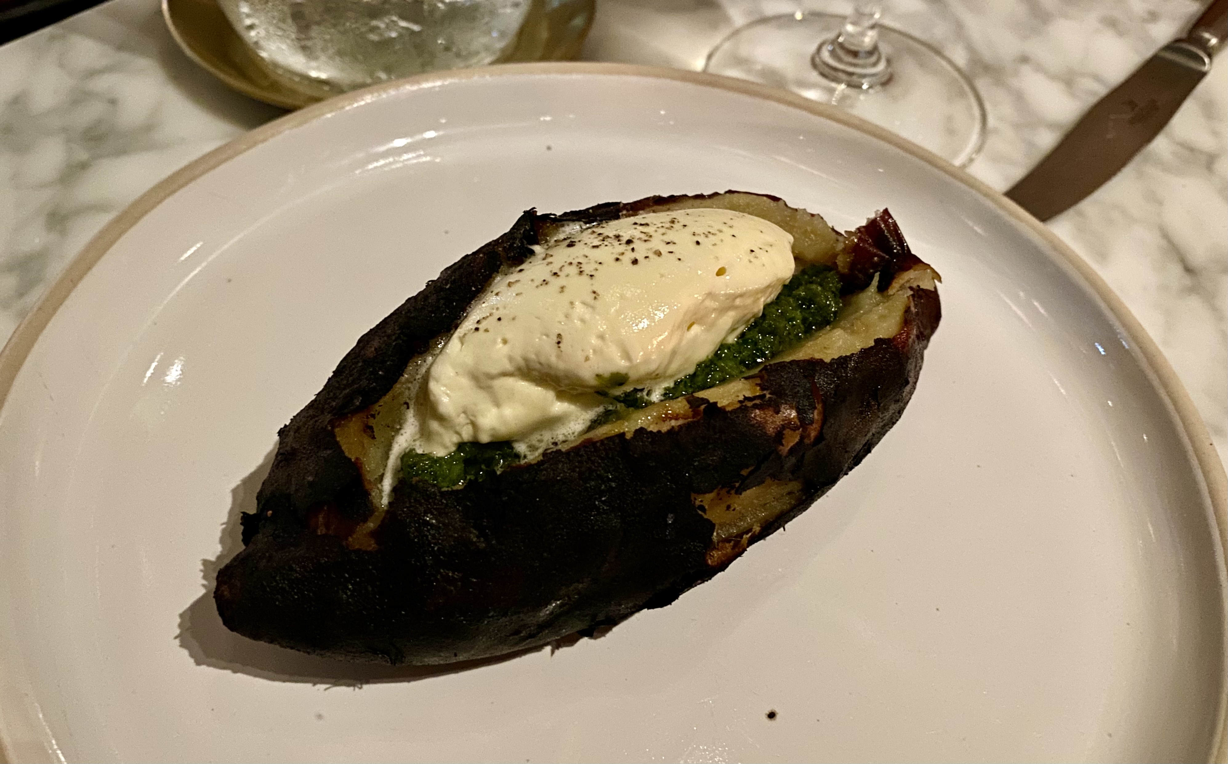 The NoMad London restaurant's Korean yam