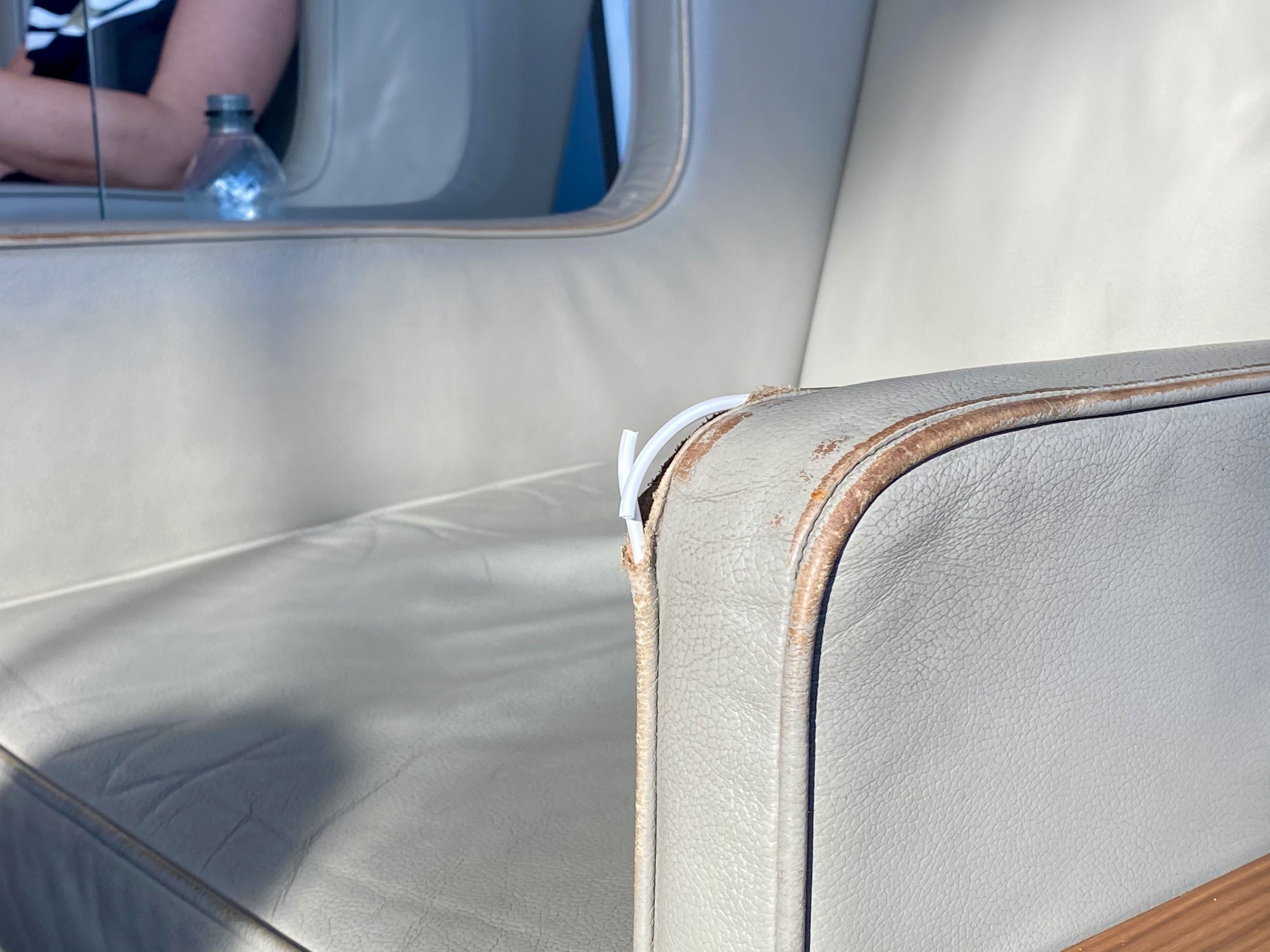 British Airways Galleries South Lounge wear and tear